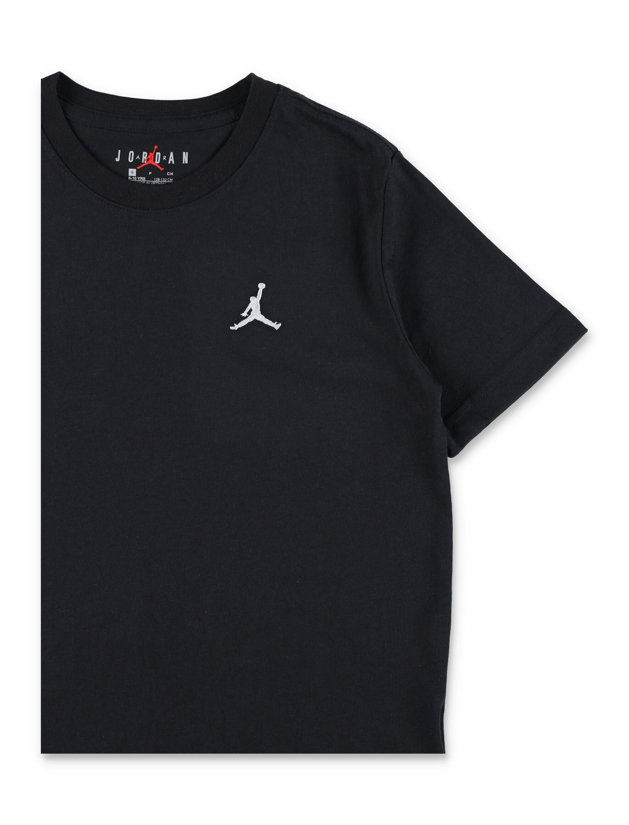 Nike Jordan Logo T-Shirt For Kids Black Cotton Tshirt