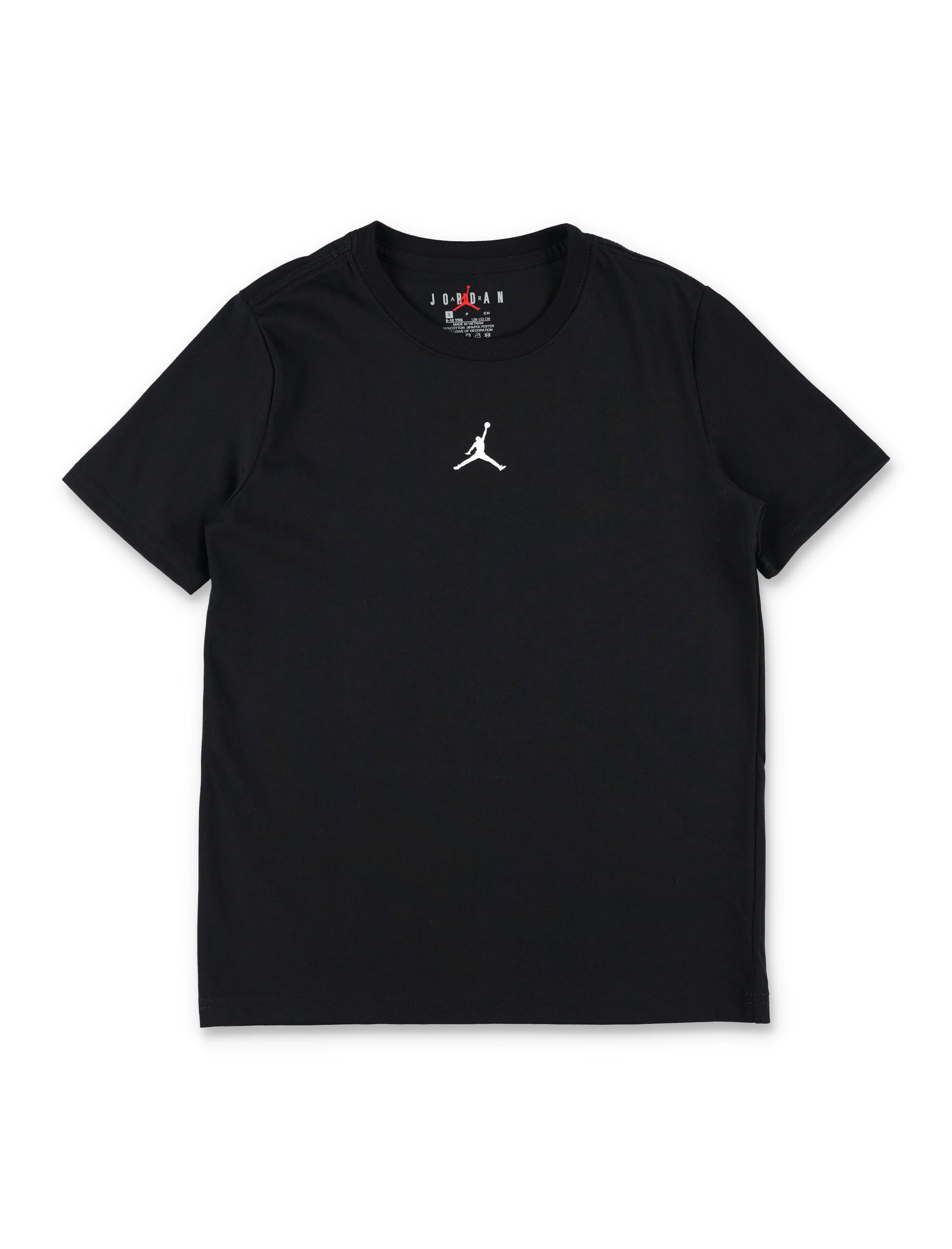 Nike Jordan Boys T-Shirt Black Cotton