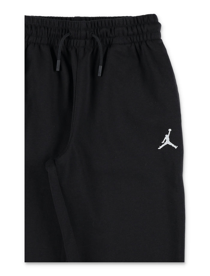 Nike Jordan Fleece Jogging Pants For Kids Black Cotton
