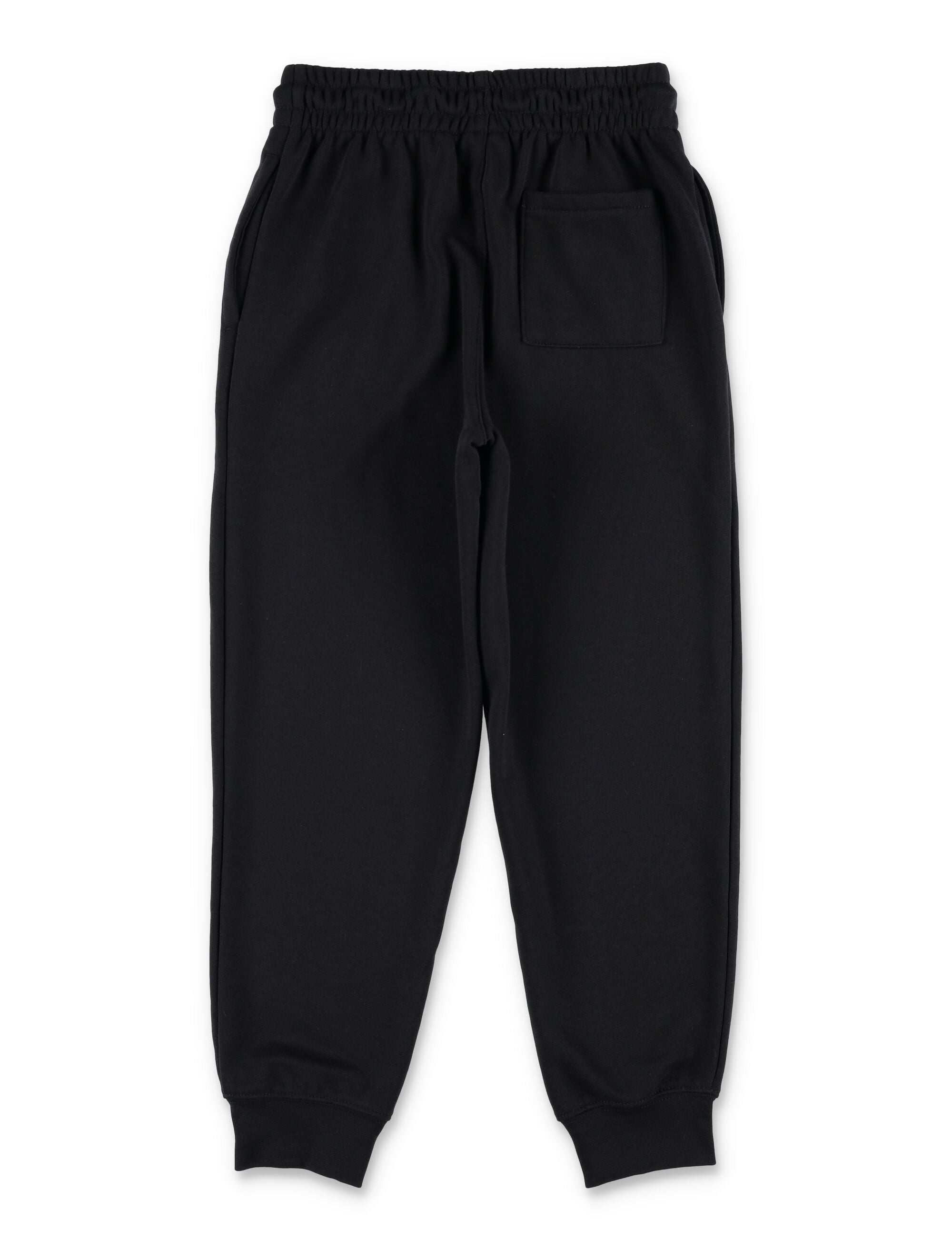 Nike Jordan Fleece Jogging Pants For Kids Black Cotton