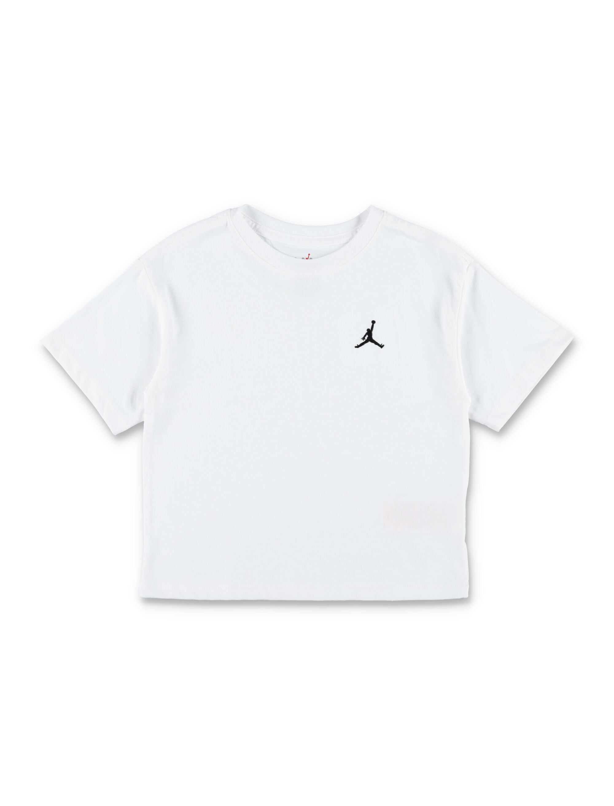 Nike Jordan Boxy Fit Logo T-Shirt For Kids White Cotton Tshirt