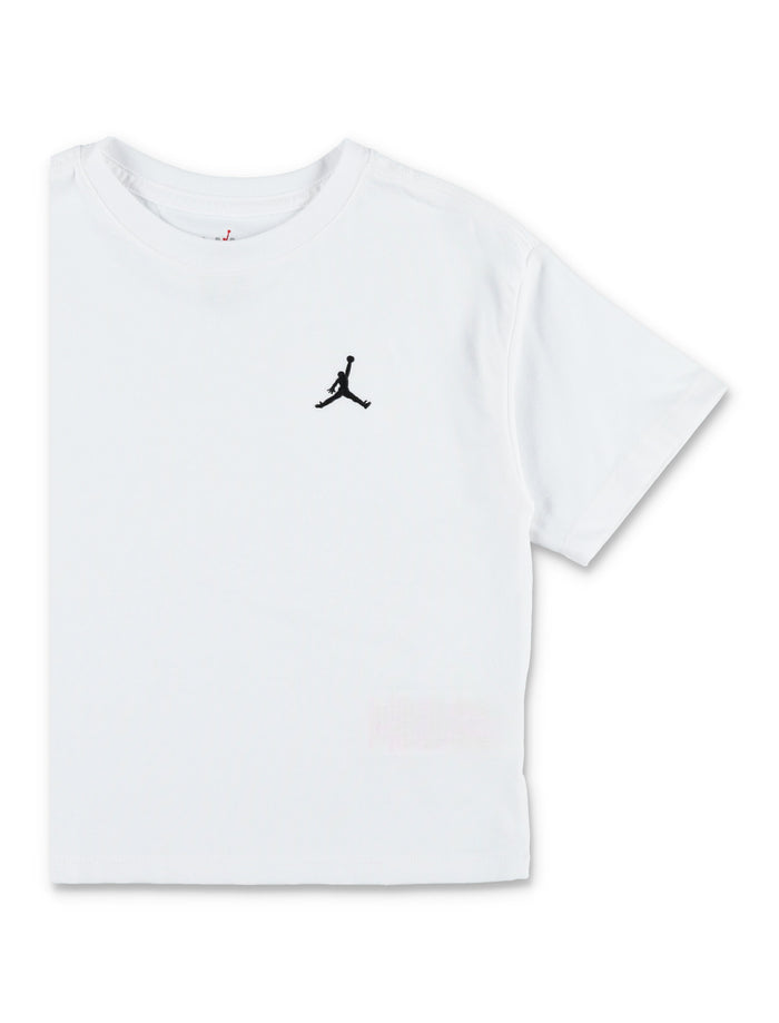 Nike Jordan Boxy Fit Logo T-Shirt For Kids White Cotton Tshirt