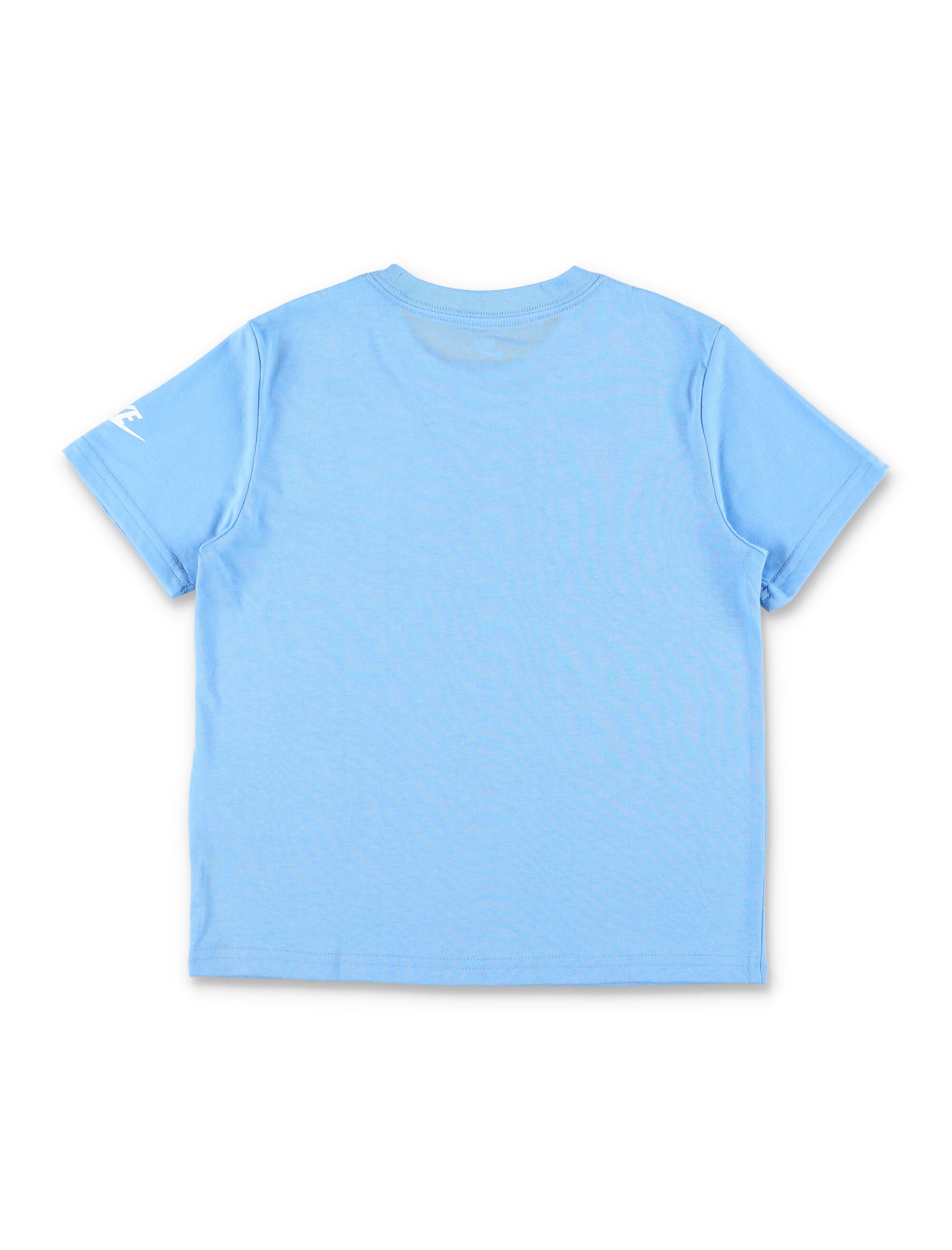 Nike Logo Cotton T-Shirt For Kids Lblue Tshirt