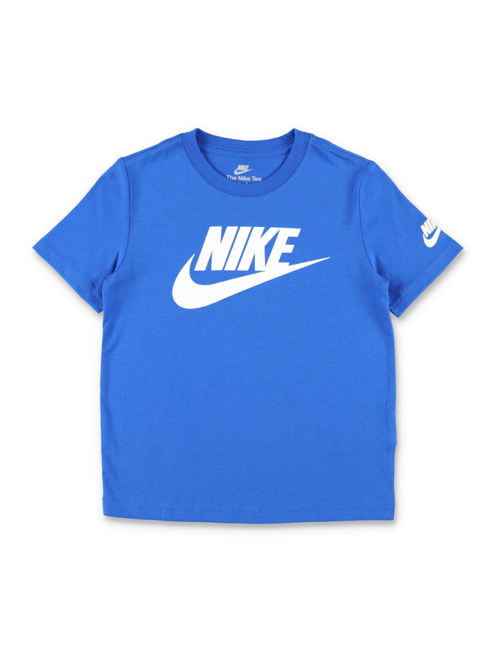 Nike Logo Cotton T-Shirt For Kids Navy Tshirt
