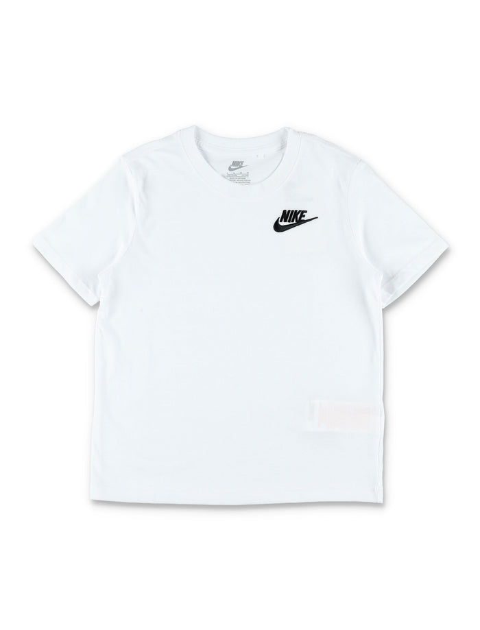 Nikekids 2-Piece Shorts Set Black/white Cotton T-shirt
