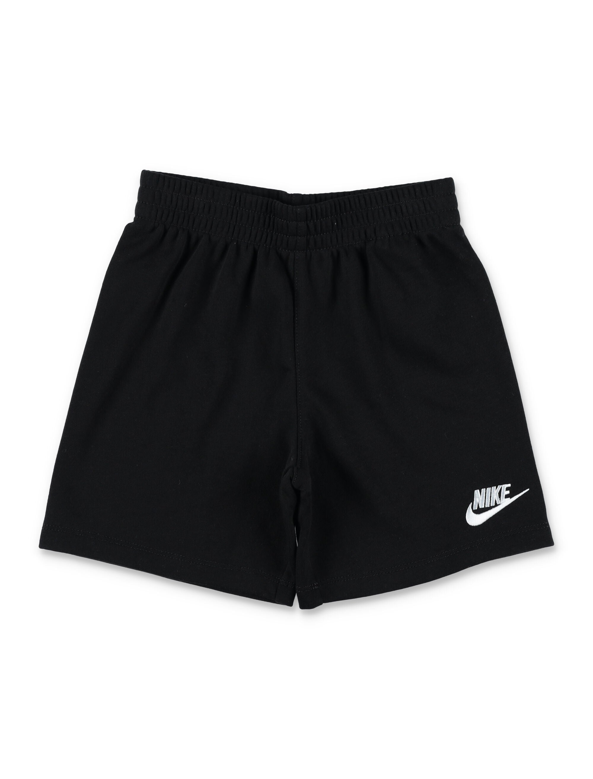 Nikekids 2-Piece Shorts Set Black/white Cotton T-shirt