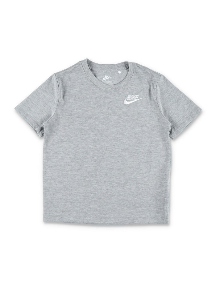 Nikekids 2-Piece Shorts Set Blue/grey Cotton T-shirt