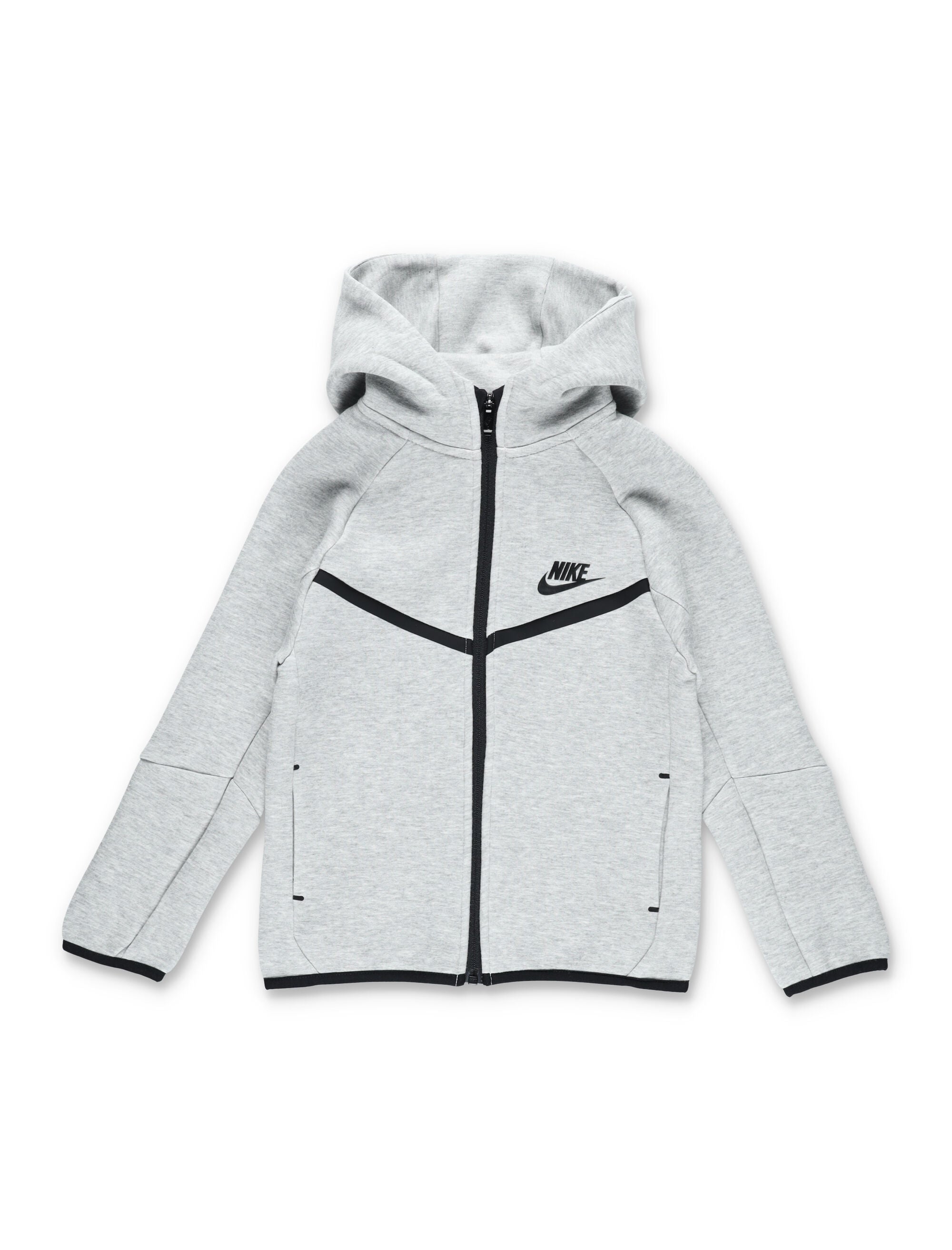 Nike Fleece Hoodie & Jogging Set For Kids Grey Cotton