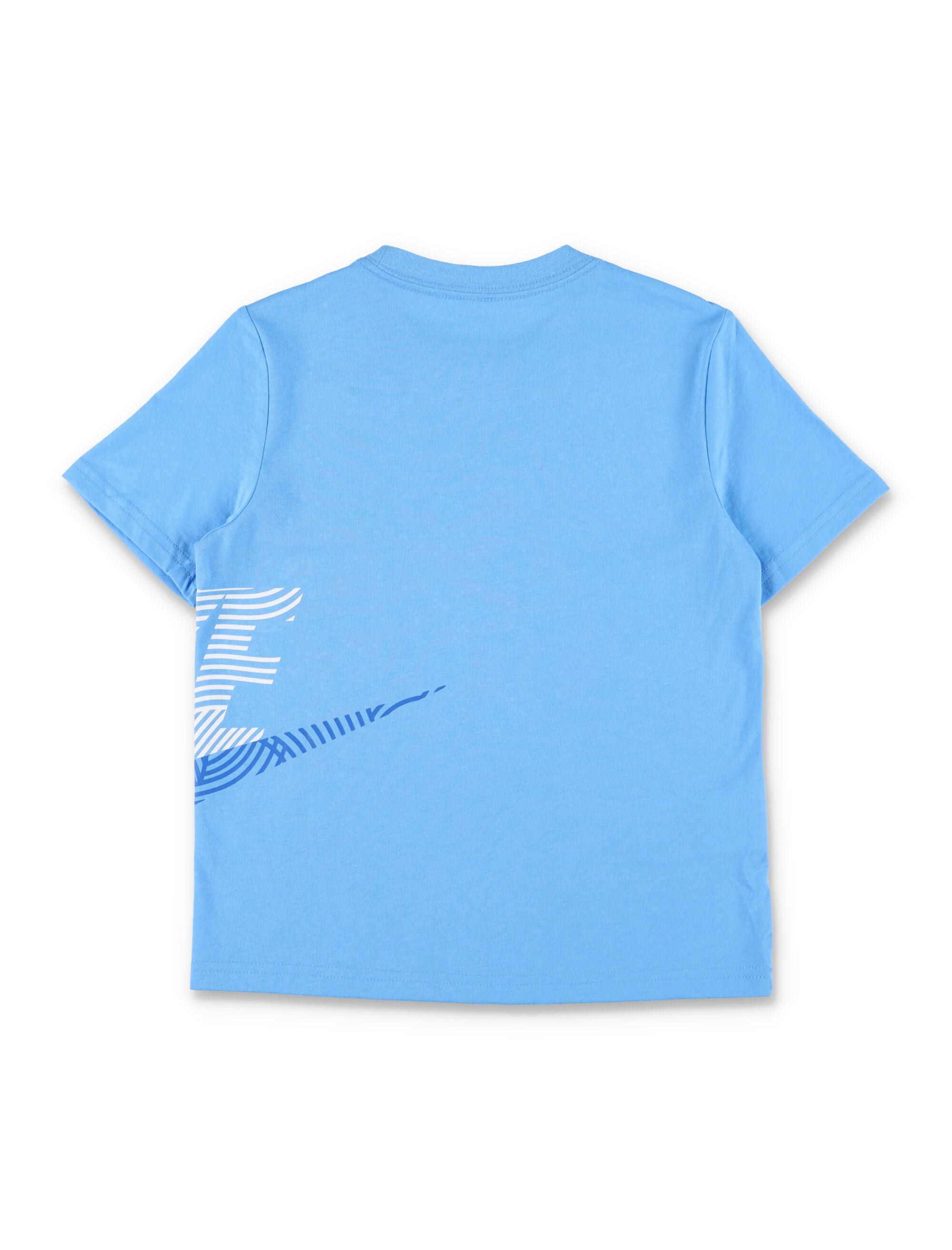 Nike The Zone Oversized Tee For Kids Lblue Cotton Tshirt