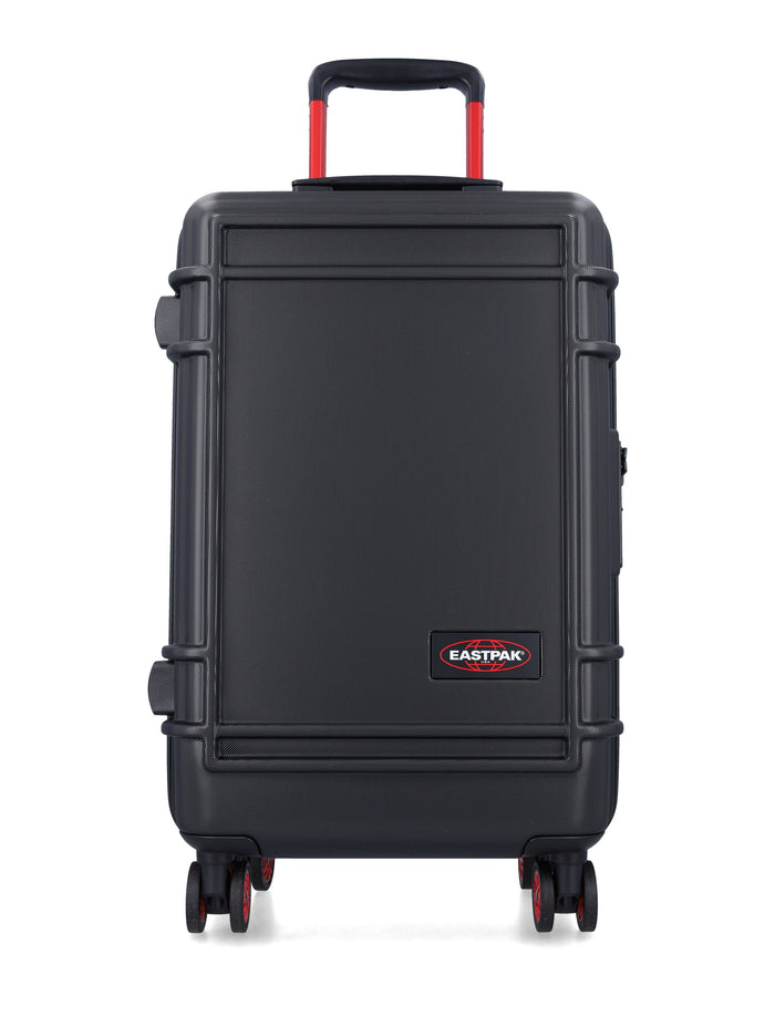 Eastpak Resistr Zip Cabin Suitcase Black Polycarbonate Luggage