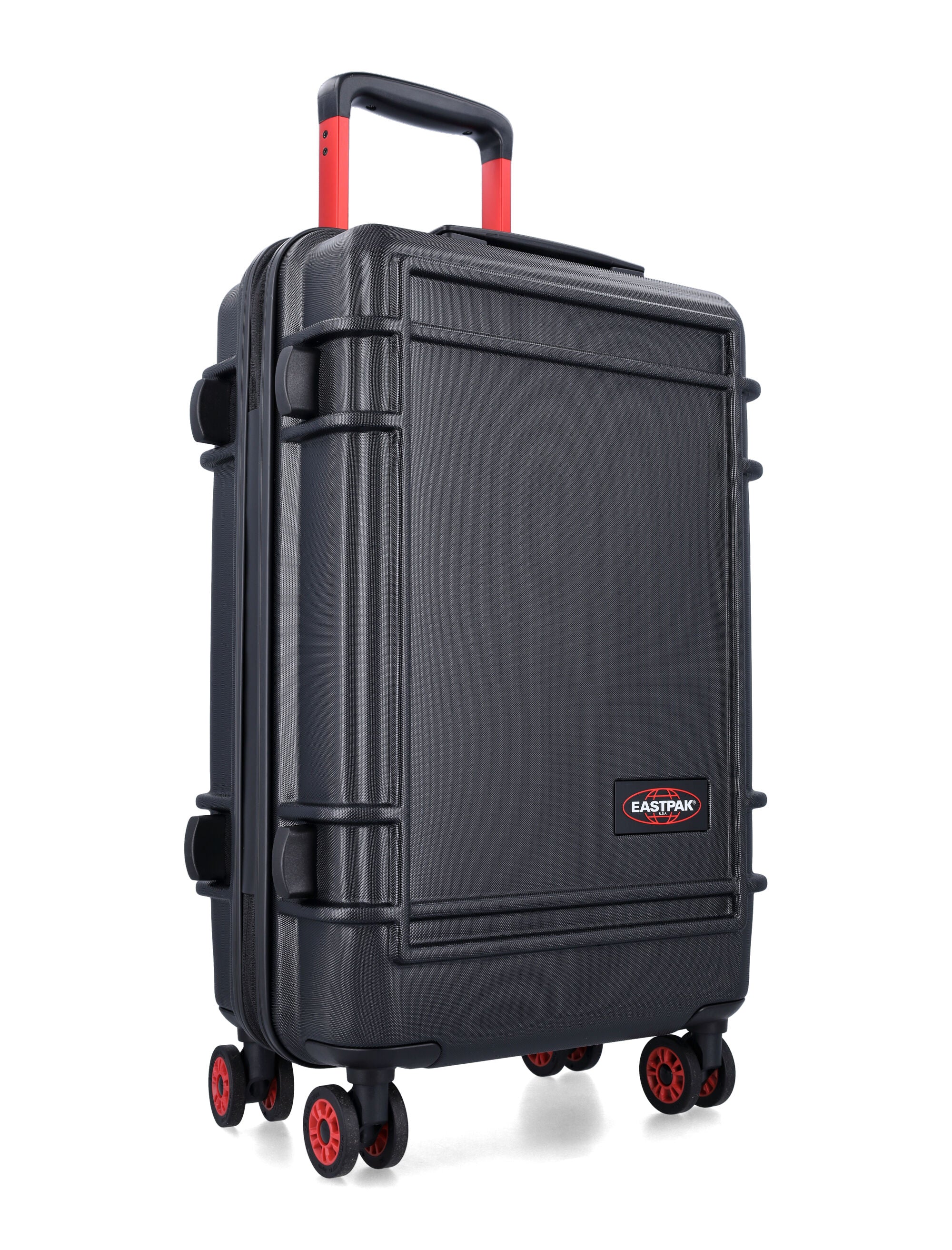Eastpak Resistr Zip Cabin Suitcase Black Polycarbonate Luggage