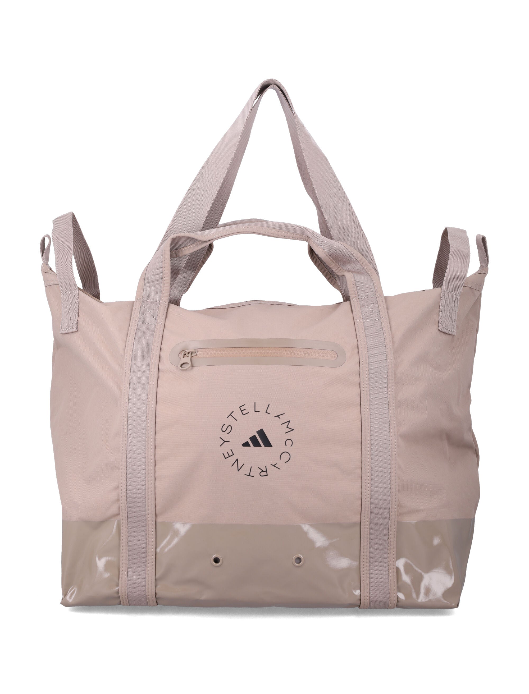 adidas by Stella McCartney versatile tote Chalky Brown Recycled Polyester