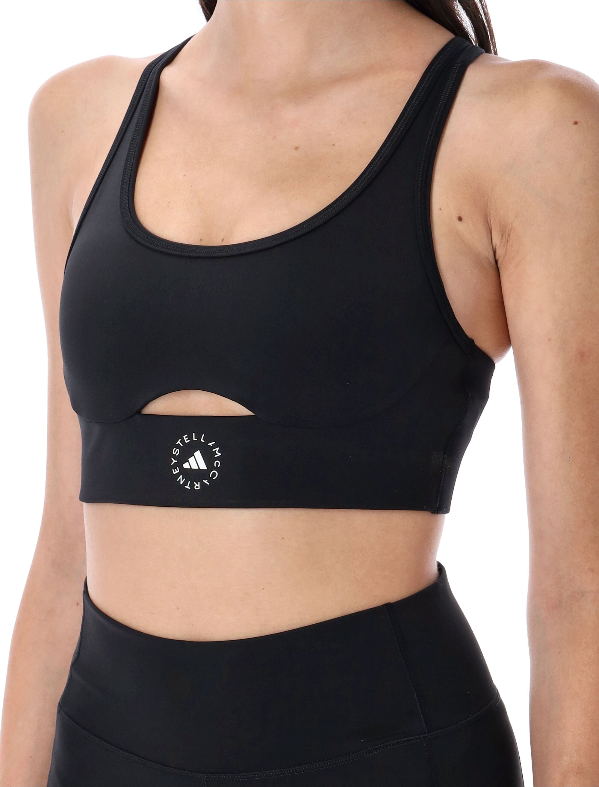 Adidas by Stella McCartney TrueStrength bra Black Recycled Polyester Top
