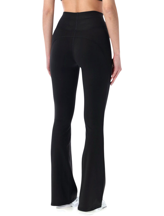 adidas by Stella McCartney high-waisted flared leggings Black Recycled Polyamide