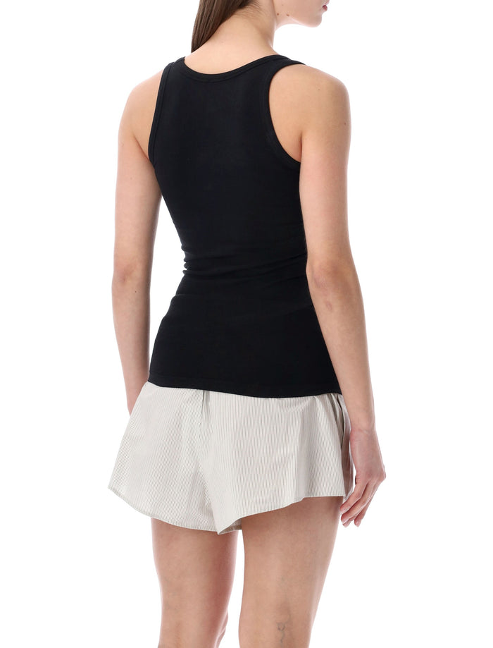 MM6 Maison Margiela underwear tank top Black Cotton