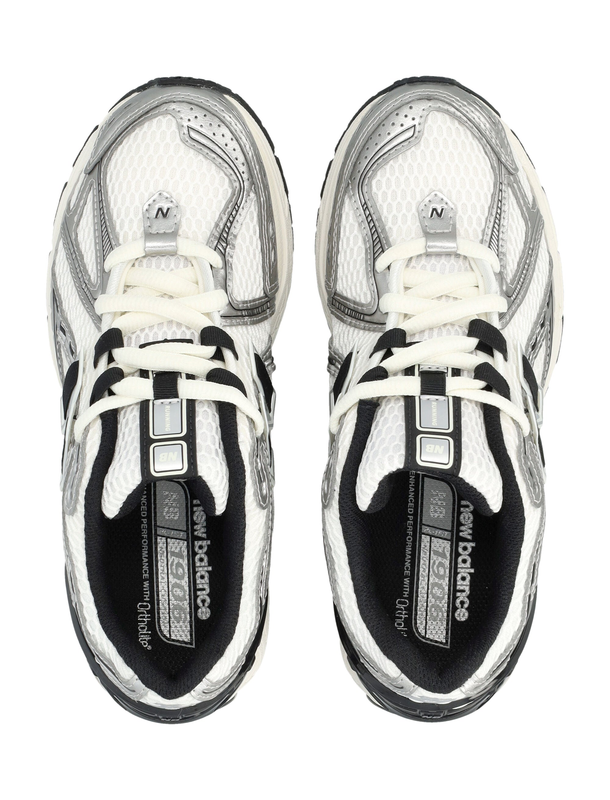 New Balance 1906R white and silver sneakers Metallic-black Synthetic Sole