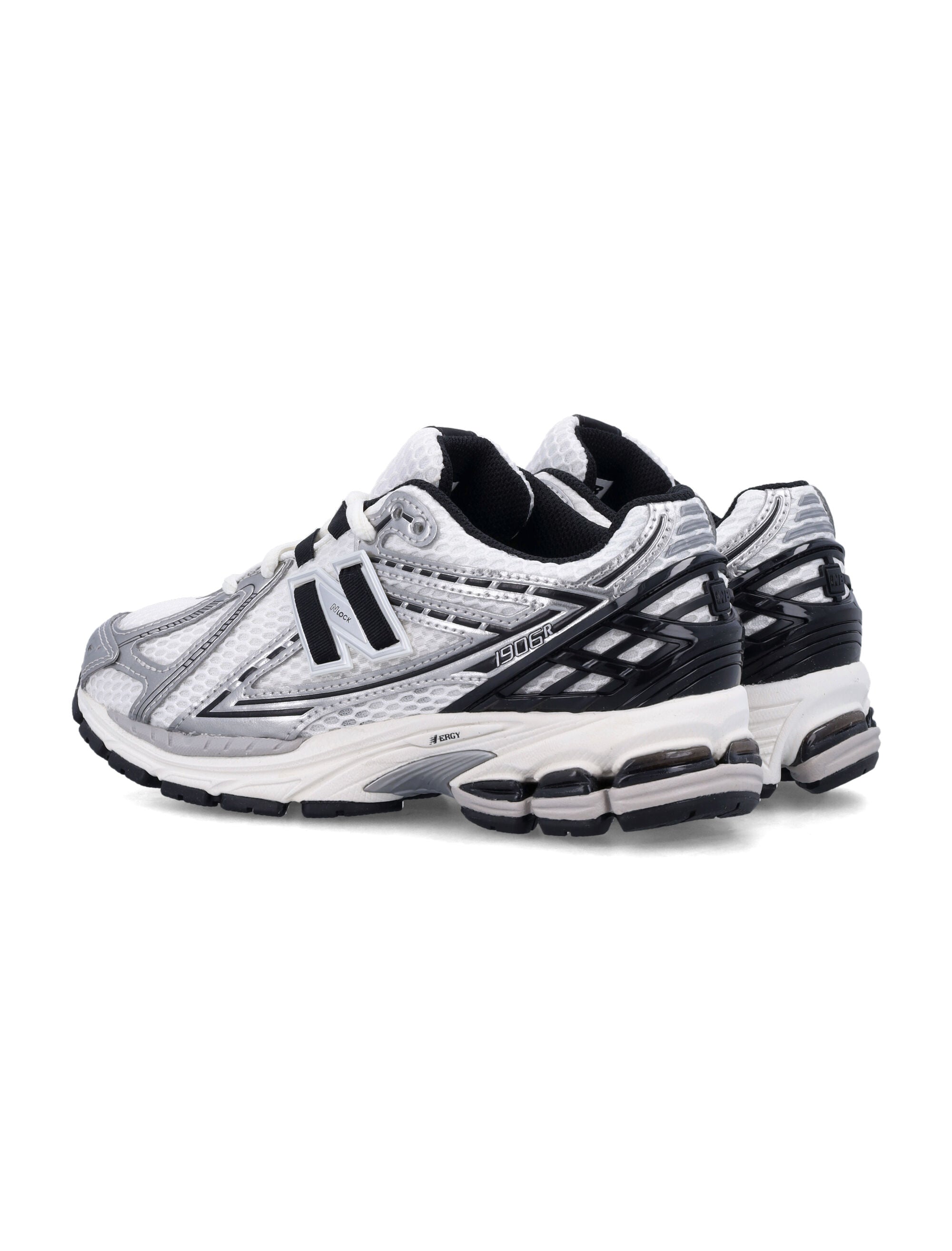 New Balance 1906R white and silver sneakers Metallic-black Synthetic Sole
