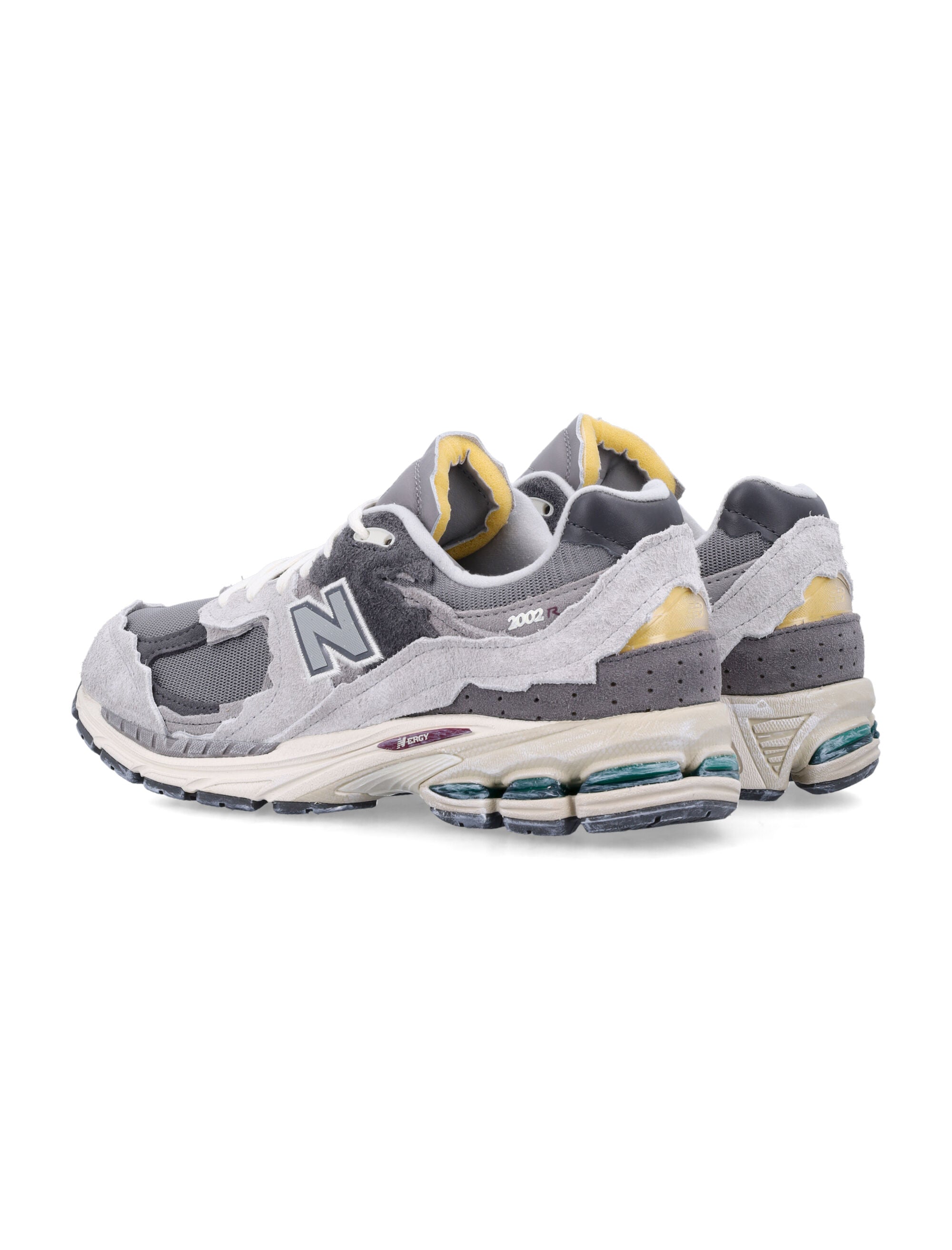 New Balance 2002r Grey Protection Sneakers Synthetic Insert
