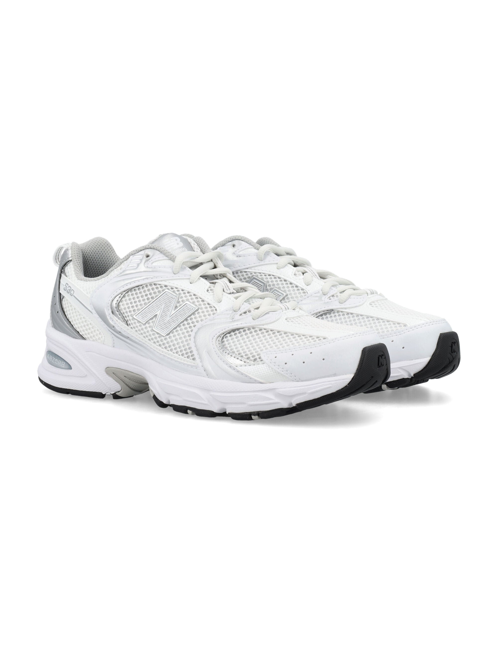 New Balance 530 white sneakers White/silver Metallic Synthetic Sole