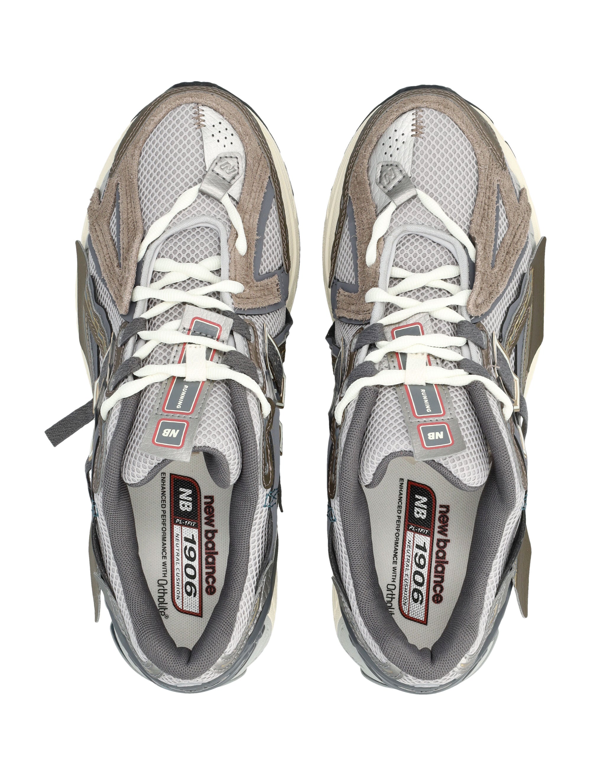 New Balance 1960 Retro Running Sneaker - Slate Grey Thunder Brown Upper
