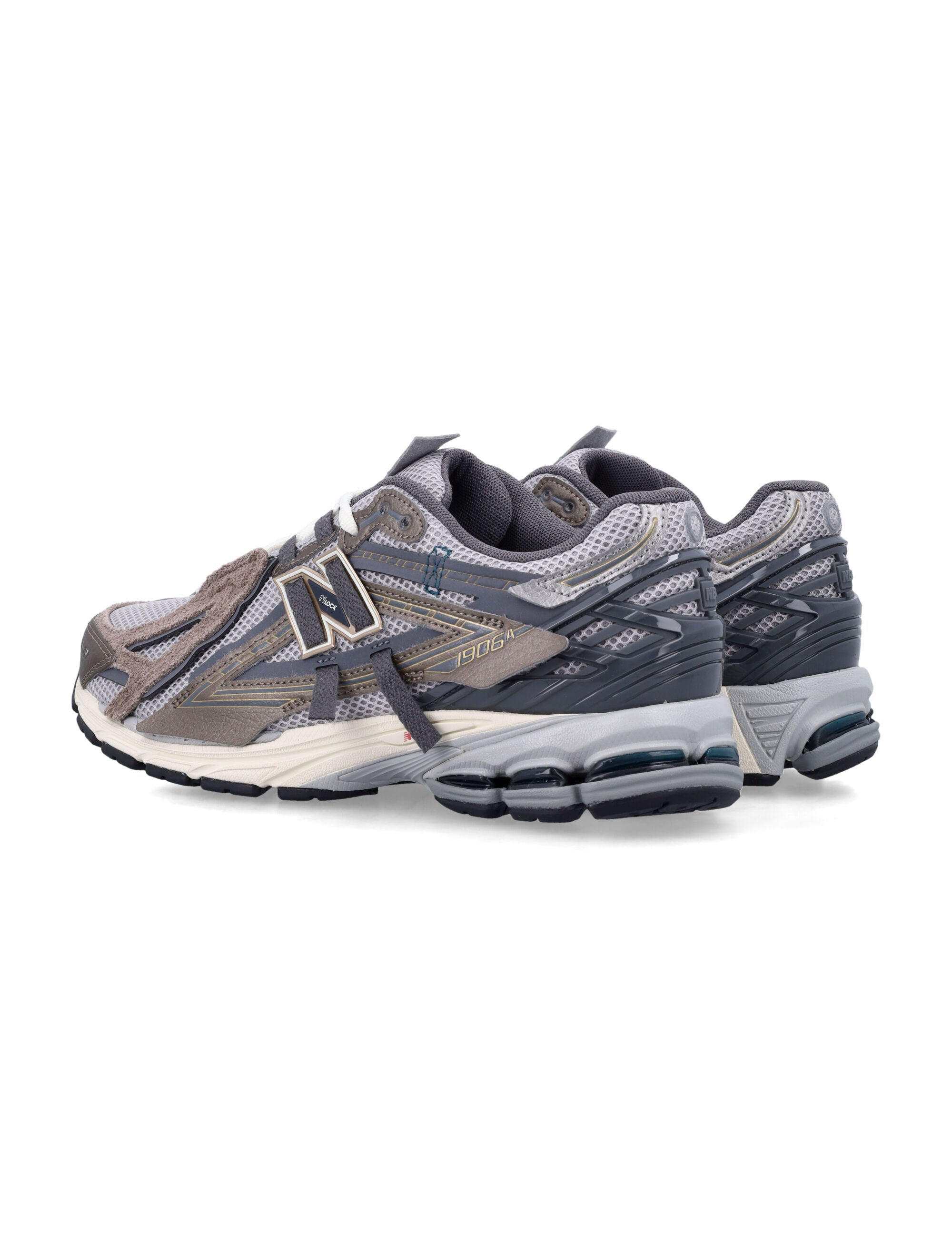 New Balance 1960 Retro Running Sneaker - Slate Grey Thunder Brown Upper