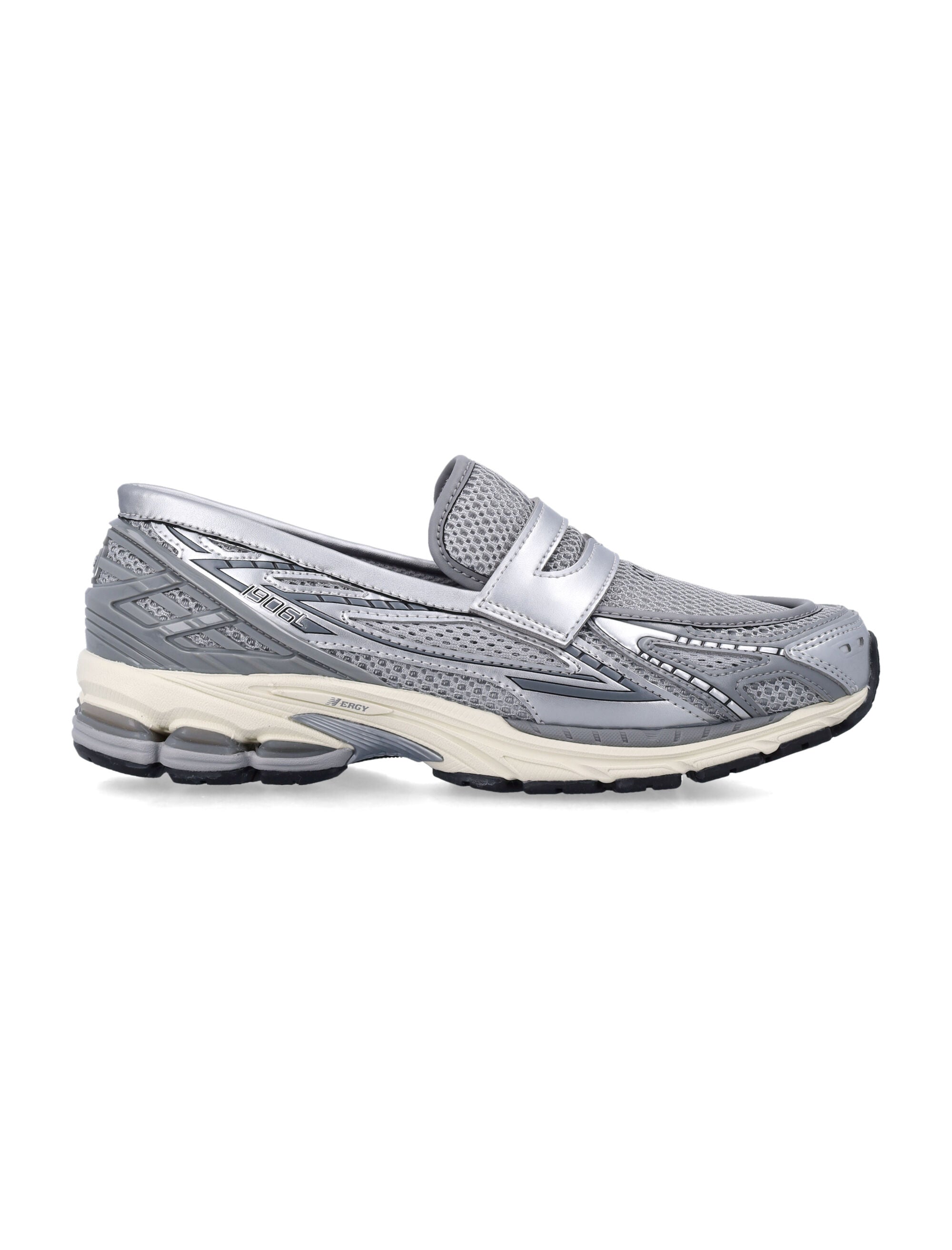 New Balance 1906l Shoes Silver Grey Synthetic Mesh Sole Sneaker