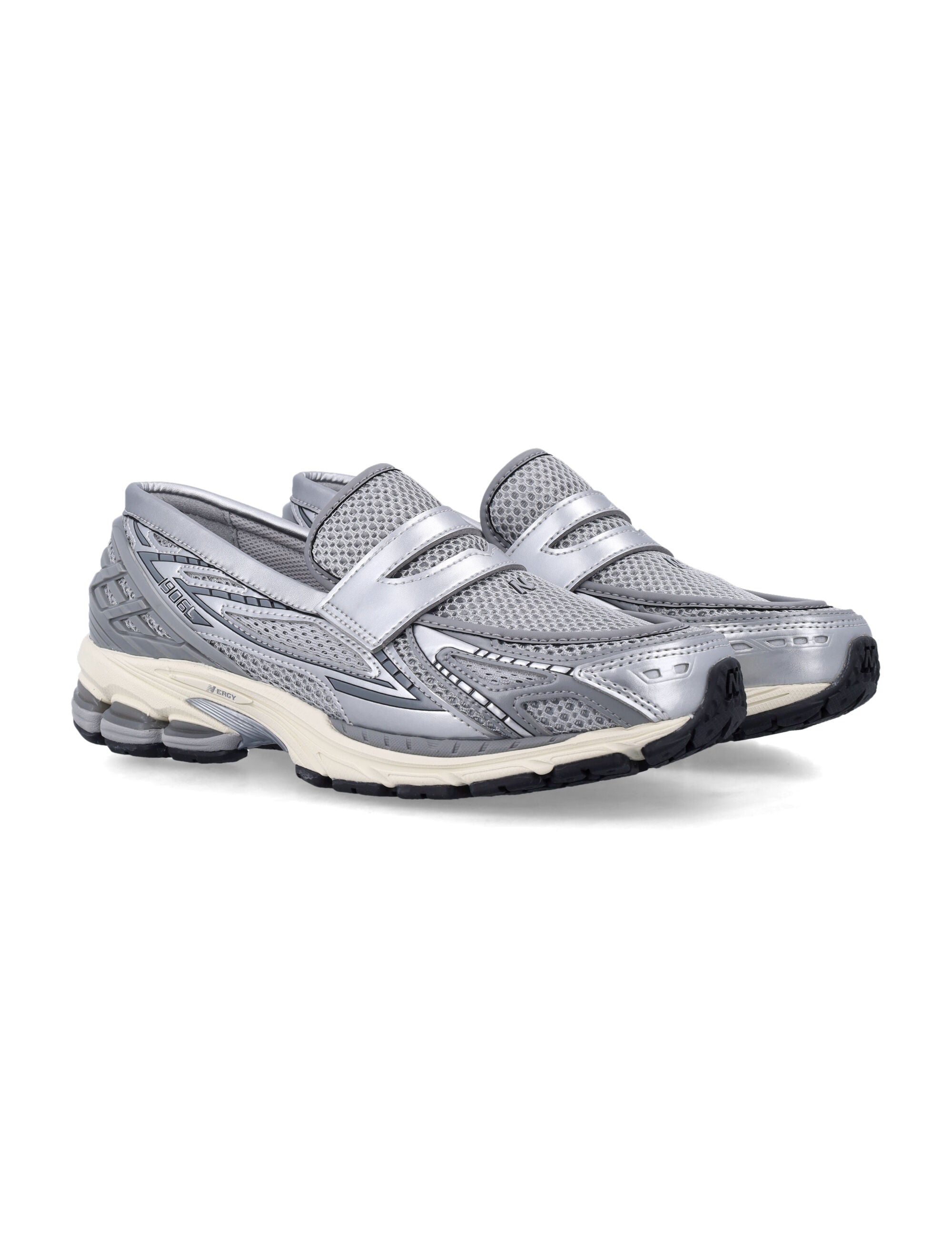 New Balance 1906l Shoes Silver Grey Synthetic Mesh Sole Sneaker