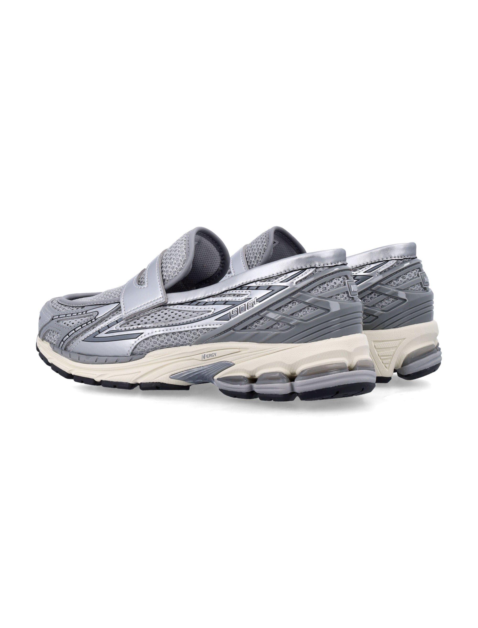 New Balance 1906l Shoes Silver Grey Synthetic Mesh Sole Sneaker