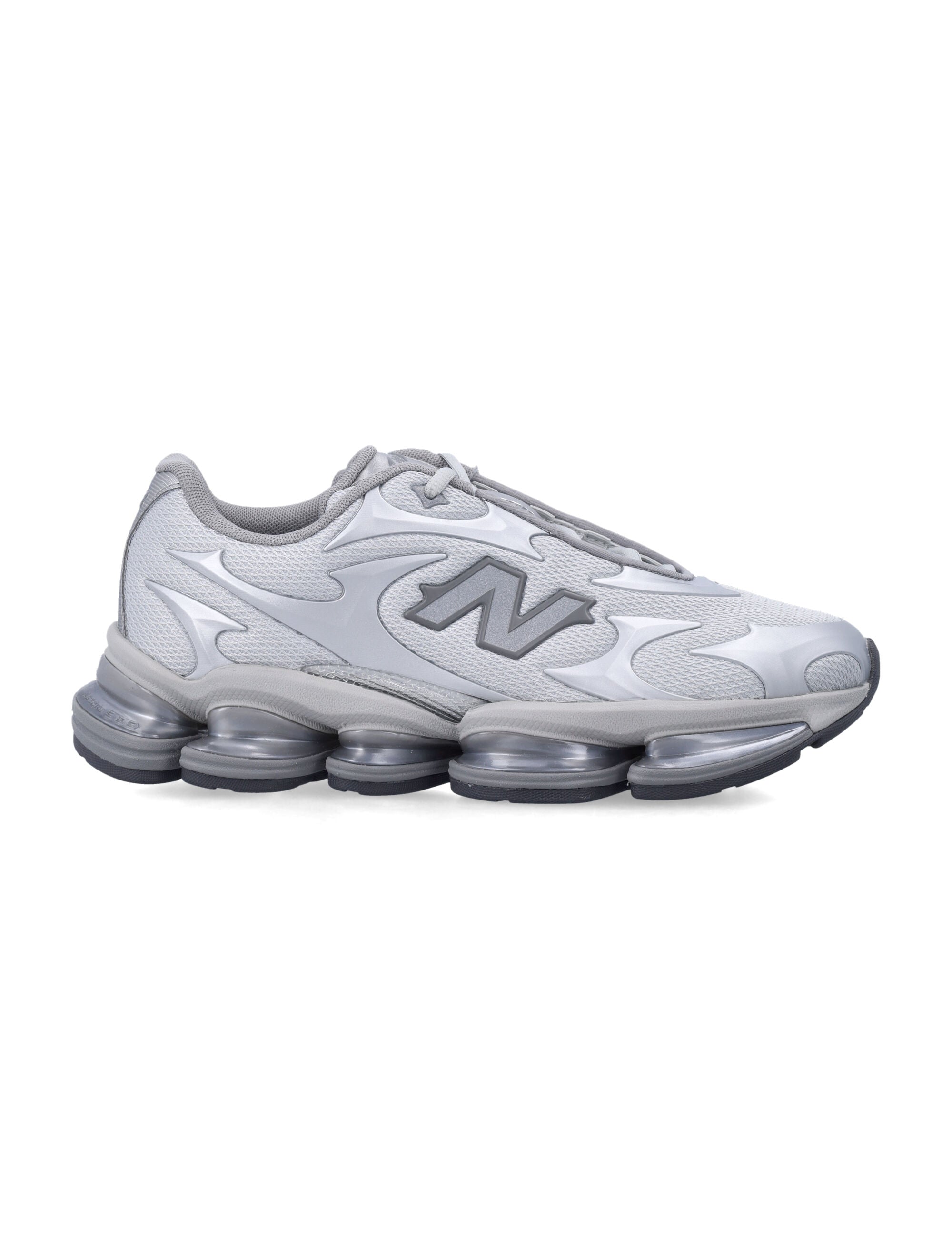 New Balance 2000 silver sneakers Metallic Synthetic Mesh Sole