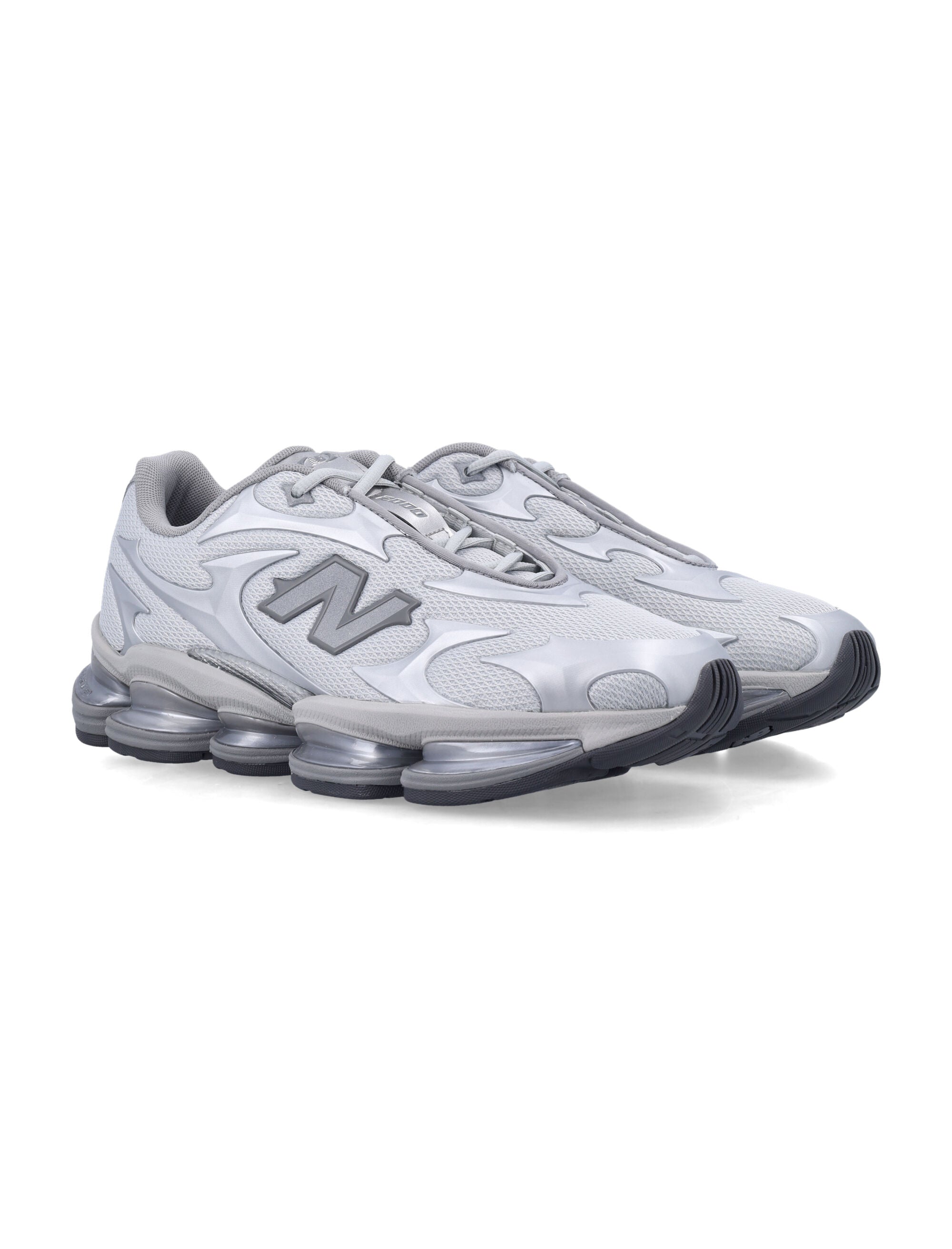 New Balance 2000 silver sneakers Metallic Synthetic Mesh Sole