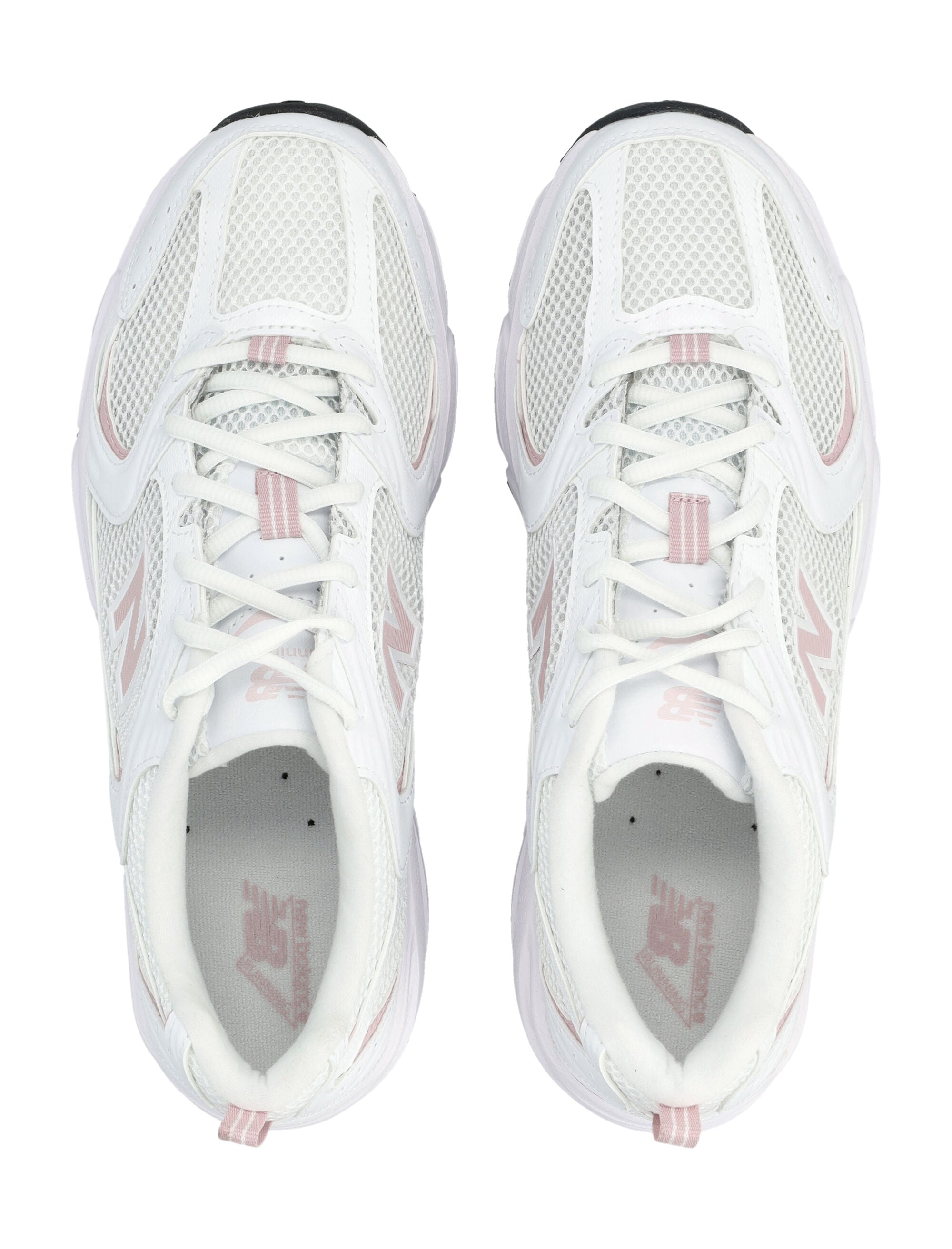 New Balance 530 White And Pink Sneakers Synthetic Sole