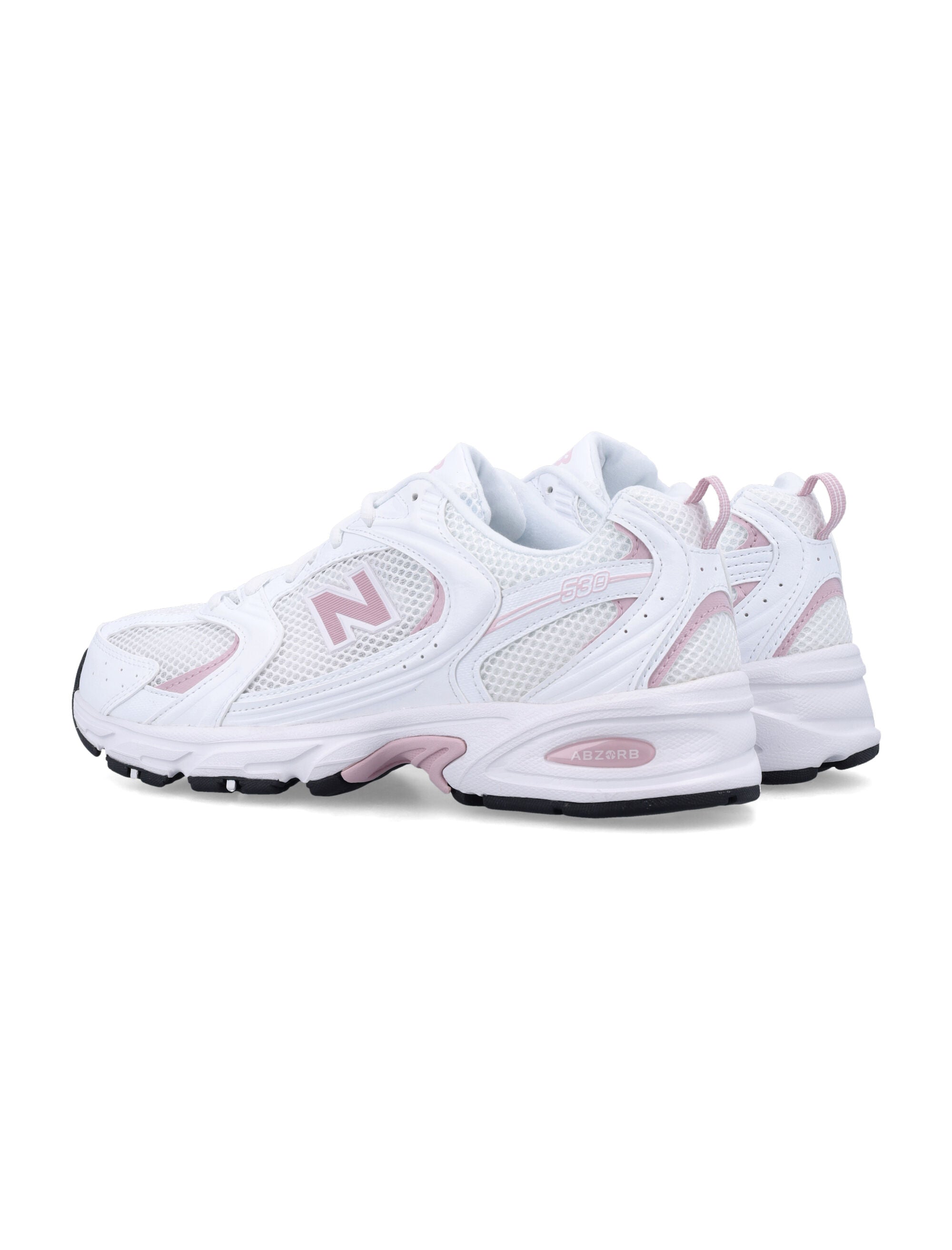 New Balance 530 White And Pink Sneakers Synthetic Sole