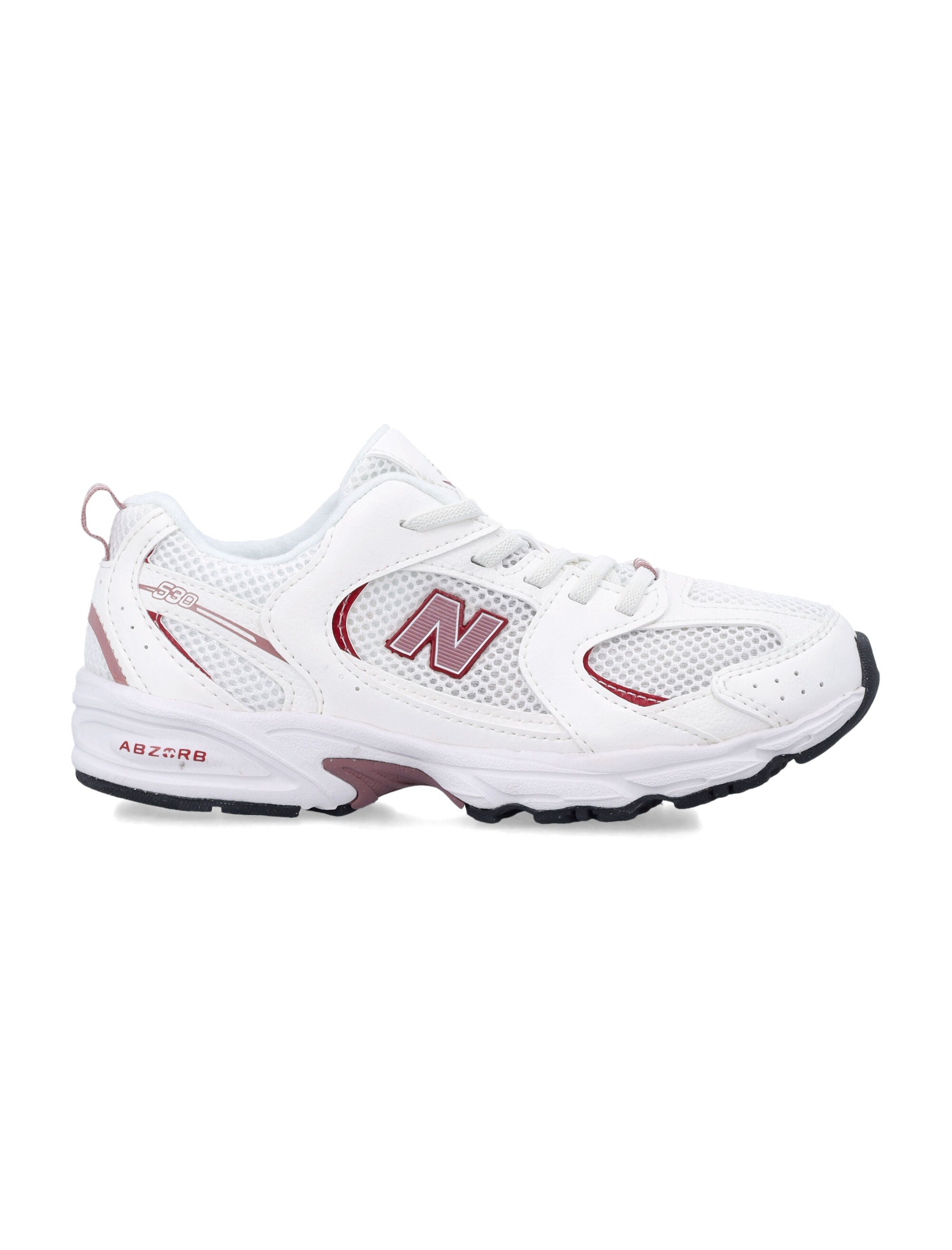New Balance 530 kids bungee lace shoes Sea Salt Upper Sneaker