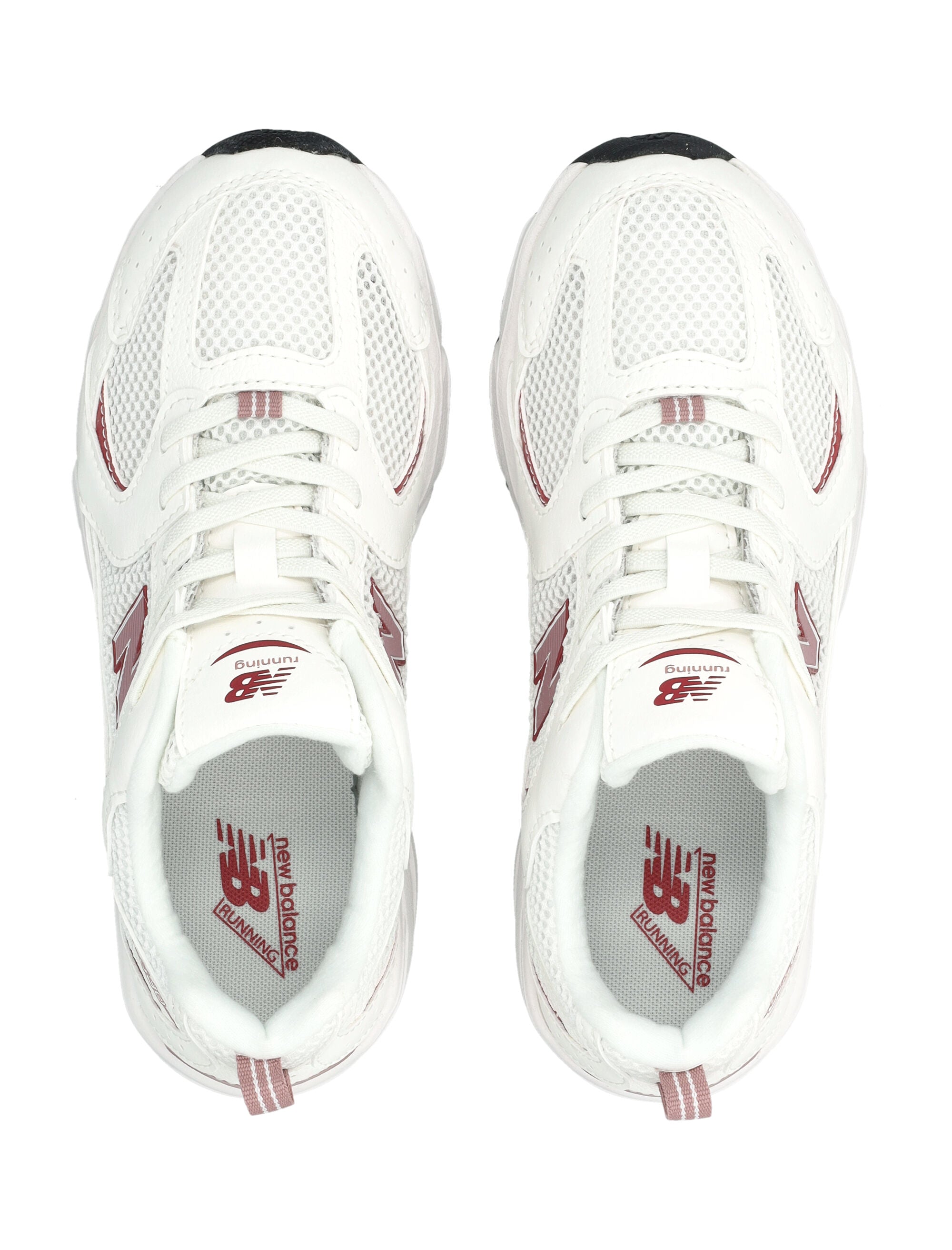 New Balance 530 kids bungee lace shoes Sea Salt Upper Sneaker