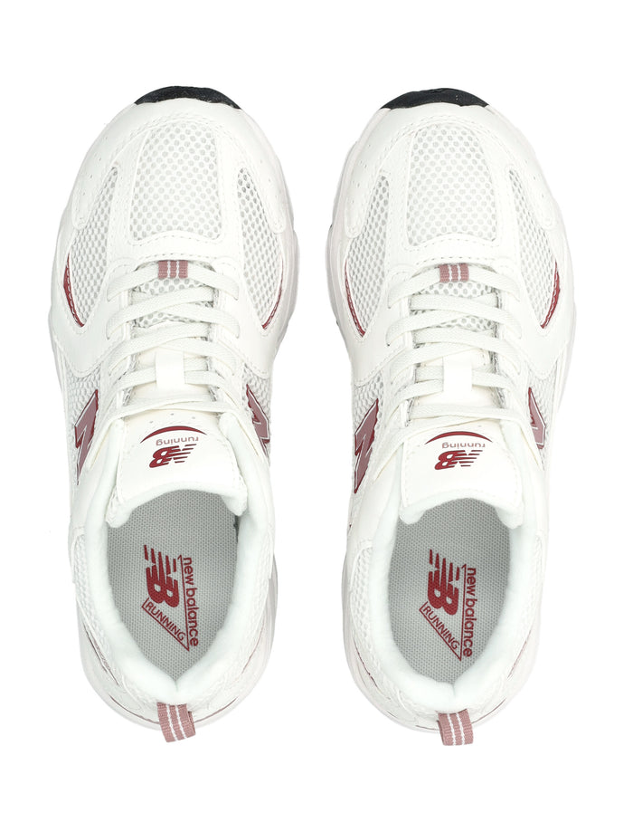 New Balance 530 kids bungee lace shoes Sea Salt Upper Sneaker