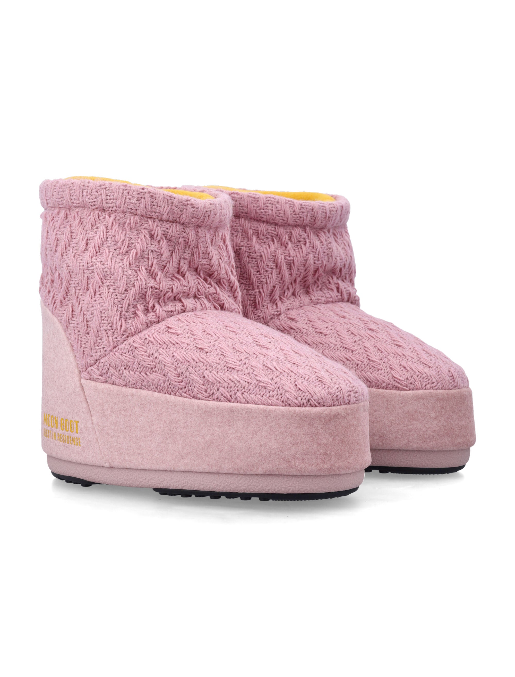 Moon Boot x Guest in Residence Icon Low no lace knit Rose Upper