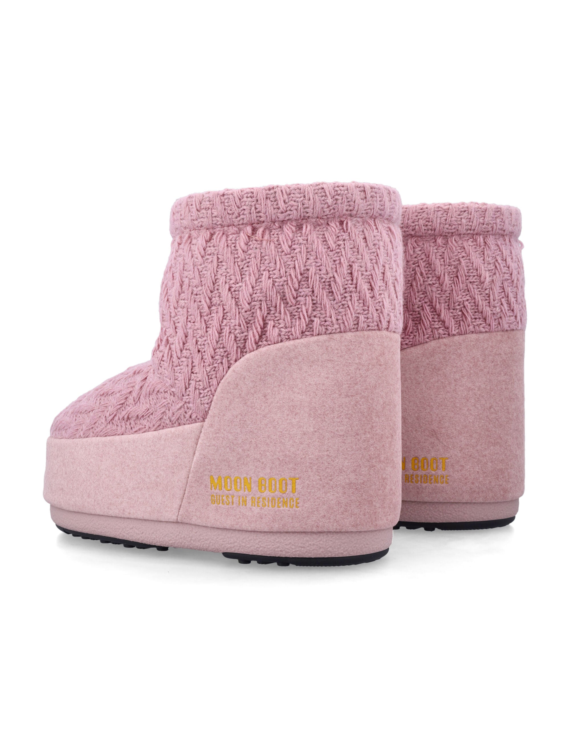 Moon Boot x Guest in Residence Icon Low no lace knit Rose Upper