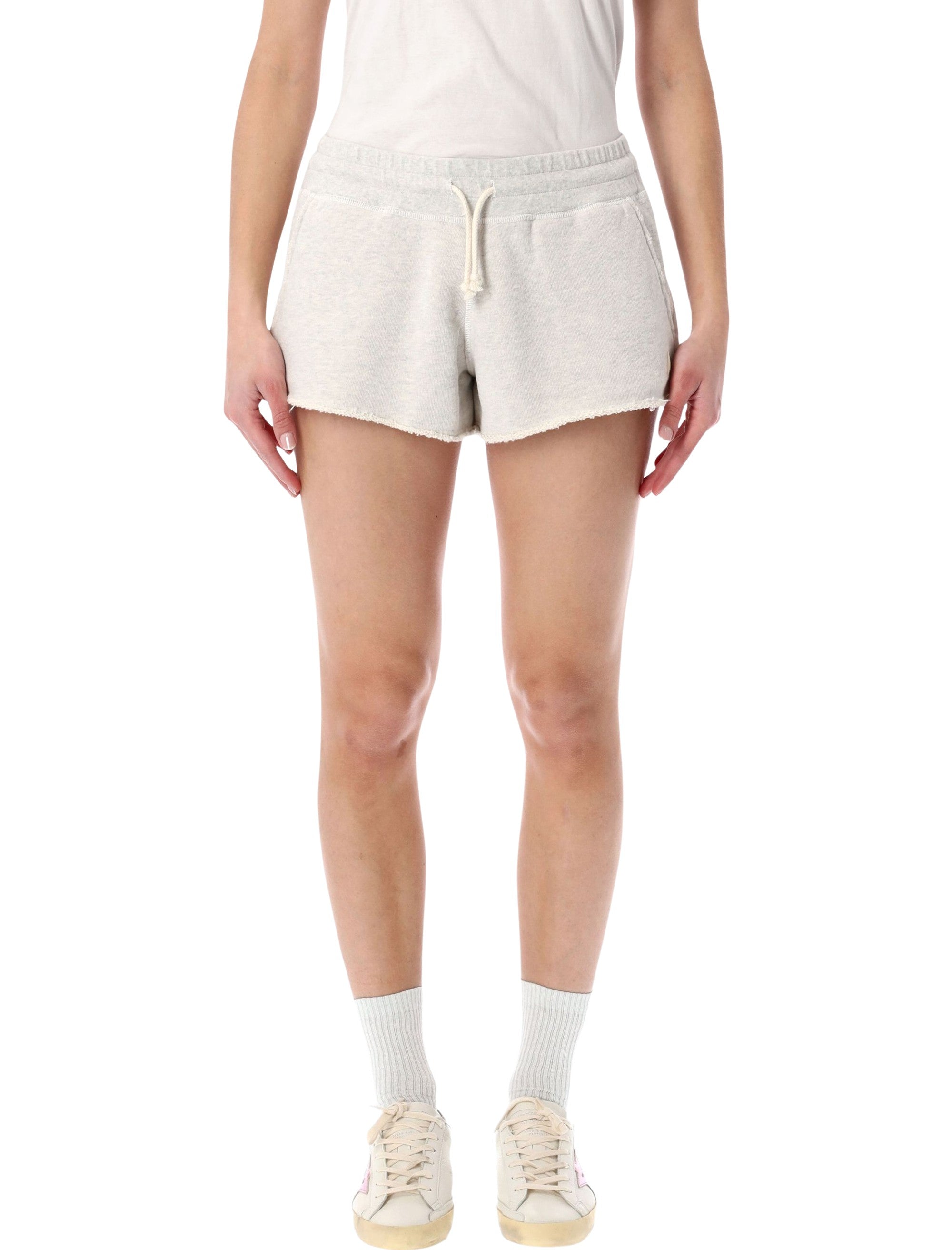 Golden Goose sweat shorts Vintage Grey Melange Cotton
