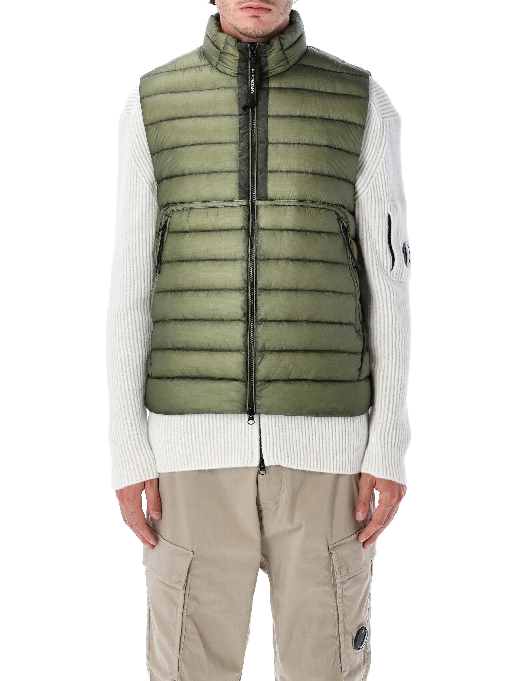C.P. Company D.D. Shell down vest Seagrass Polyamide