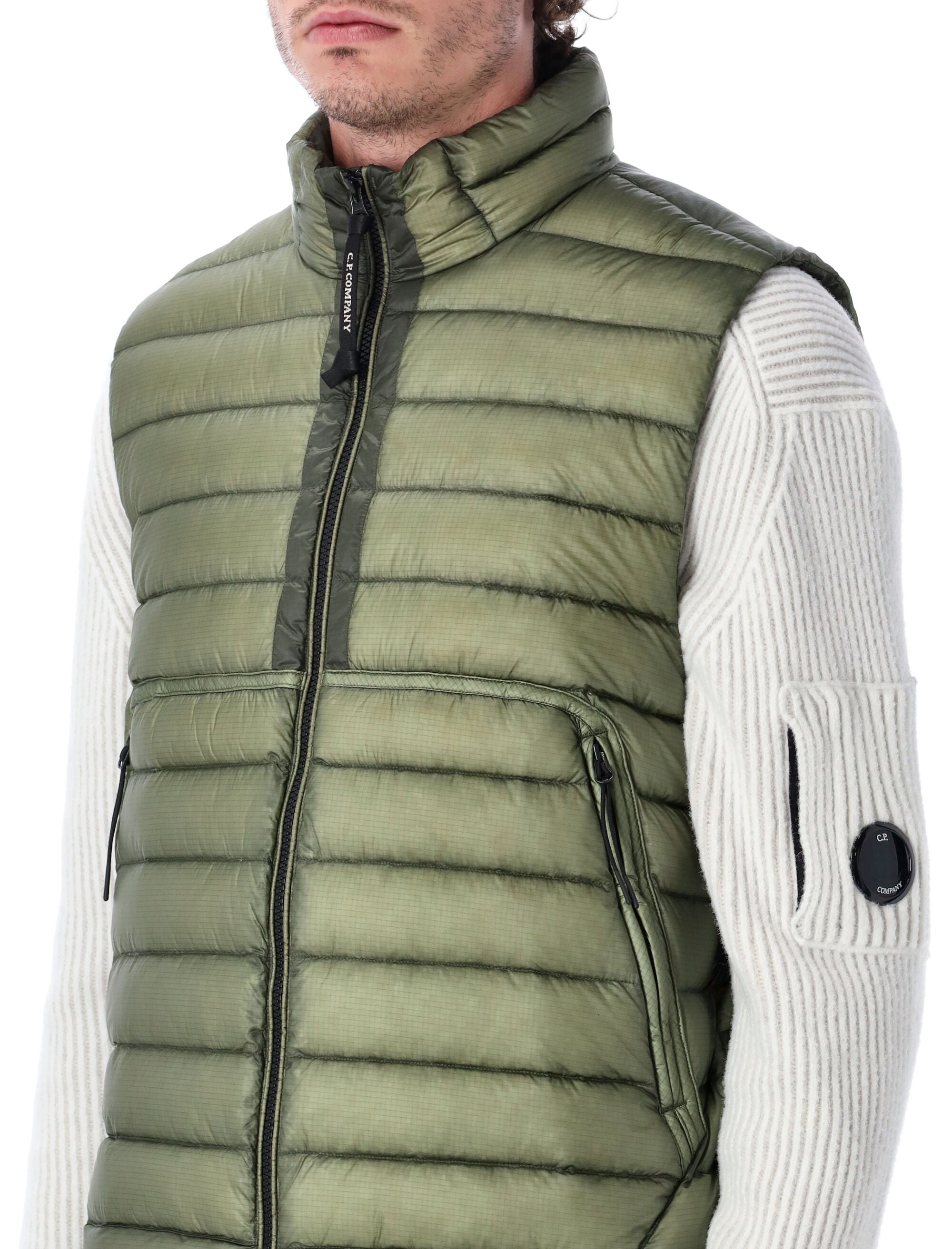 C.P. Company D.D. Shell down vest Seagrass Polyamide