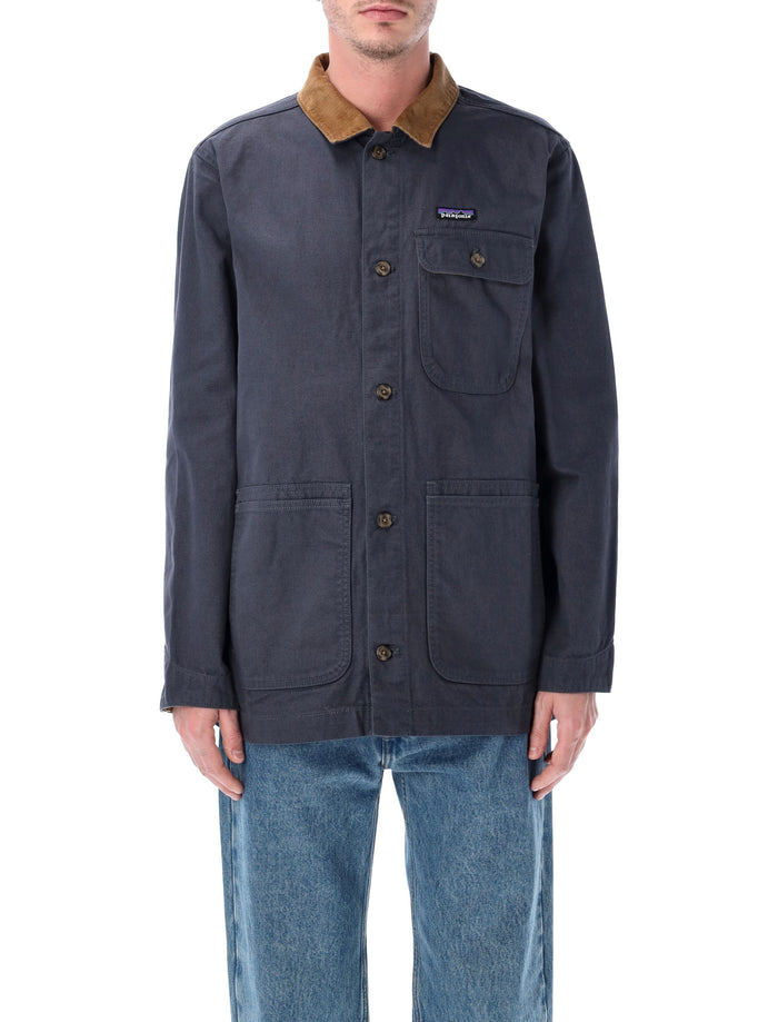 Patagonia Point Reyes Canvas jacket Smolder Blue Organic Cotton