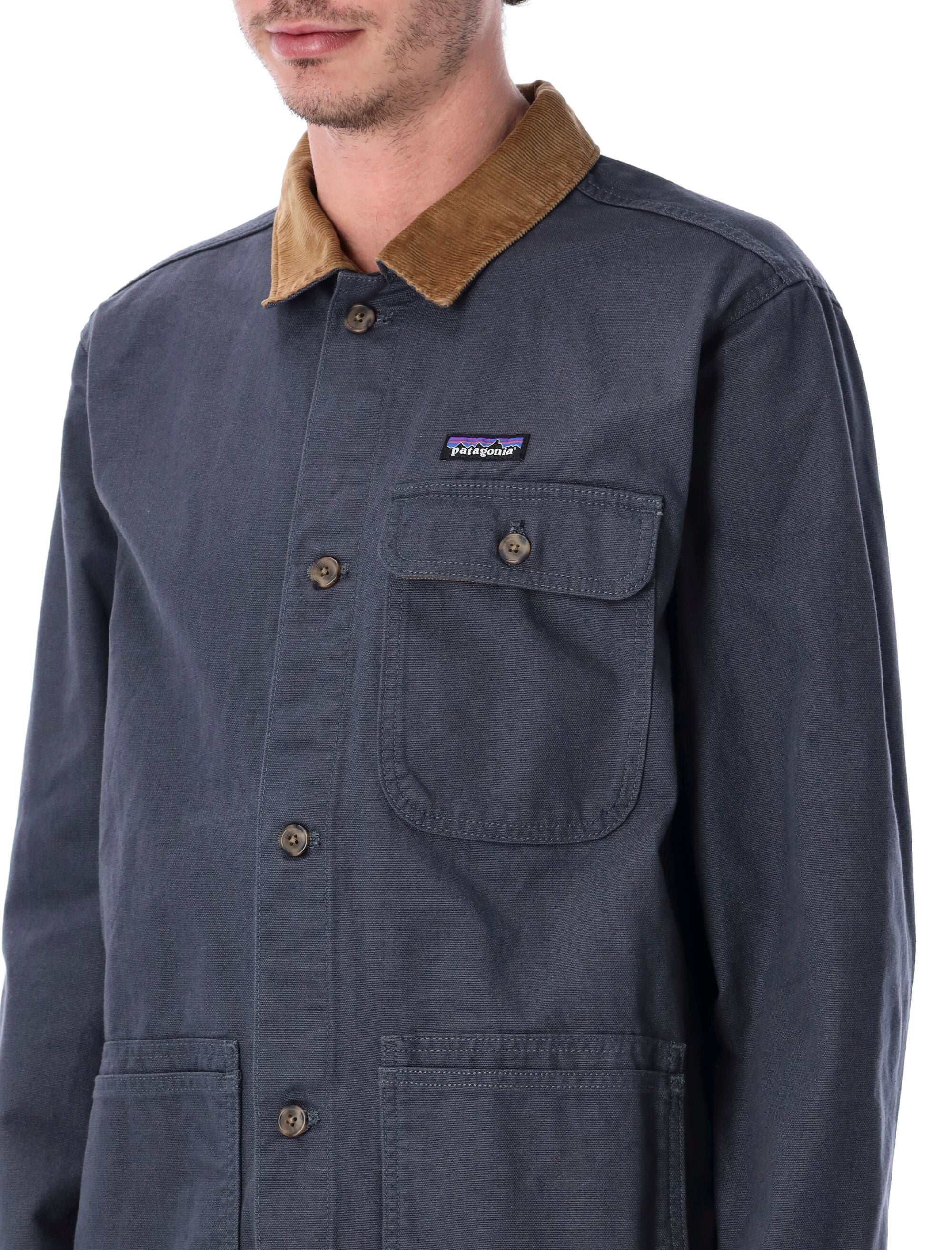 Patagonia Point Reyes Canvas jacket Smolder Blue Organic Cotton