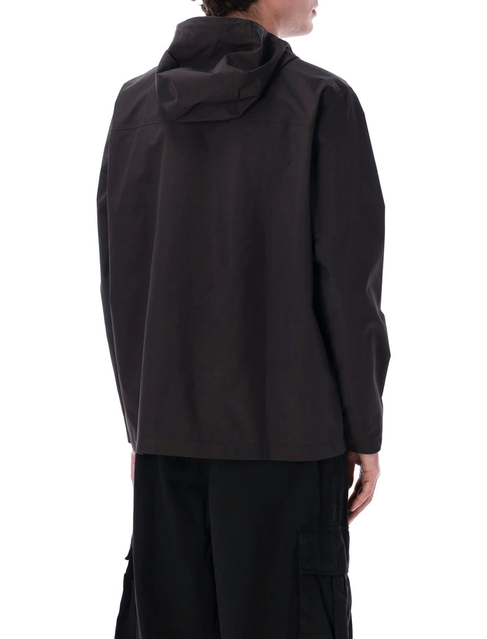 Patagonia Outdoor Everyday Rain Jacket Black Recycled Nylon Lining