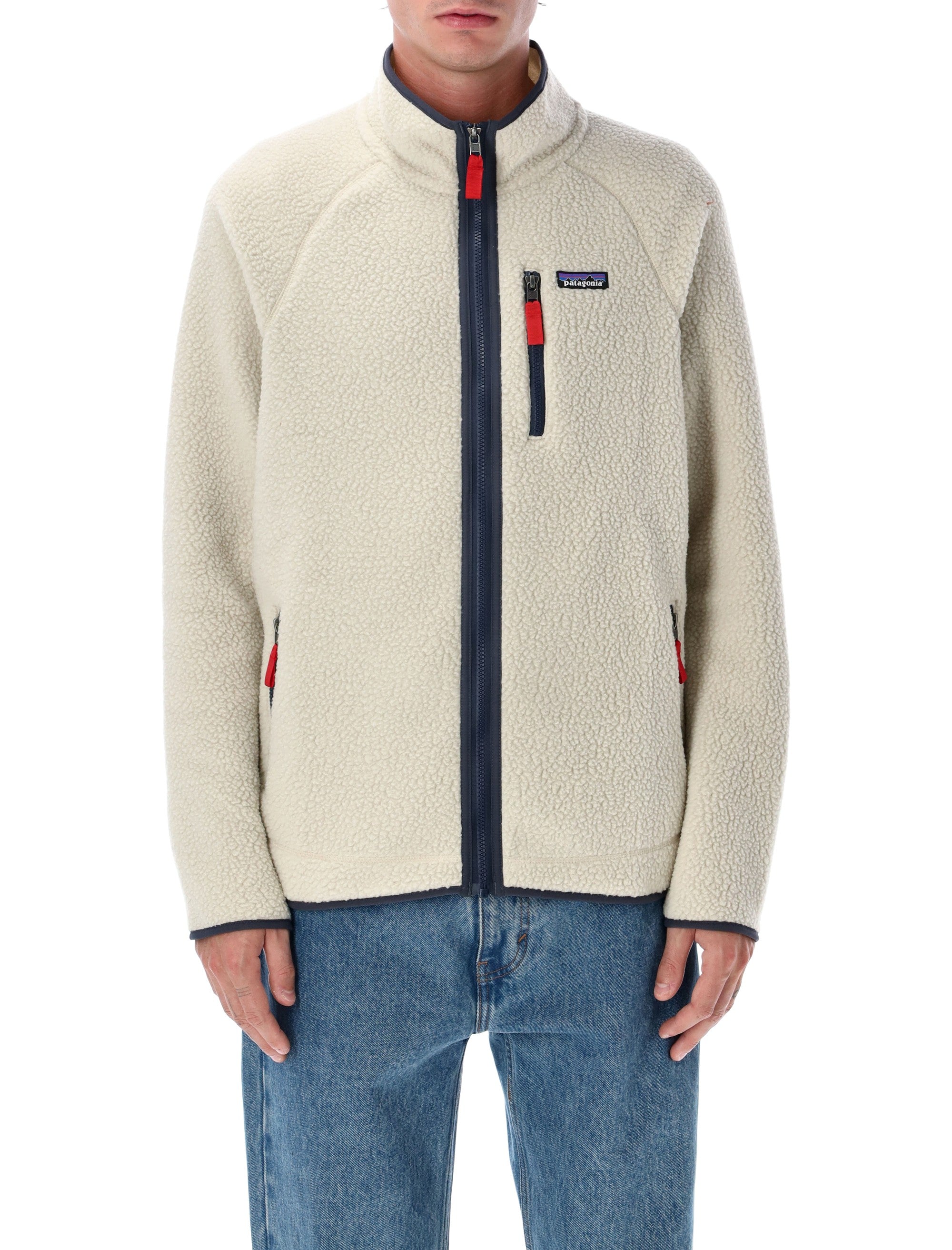 Patagonia Retro Pile Fleece Jacket Pelican Recycled Polyester