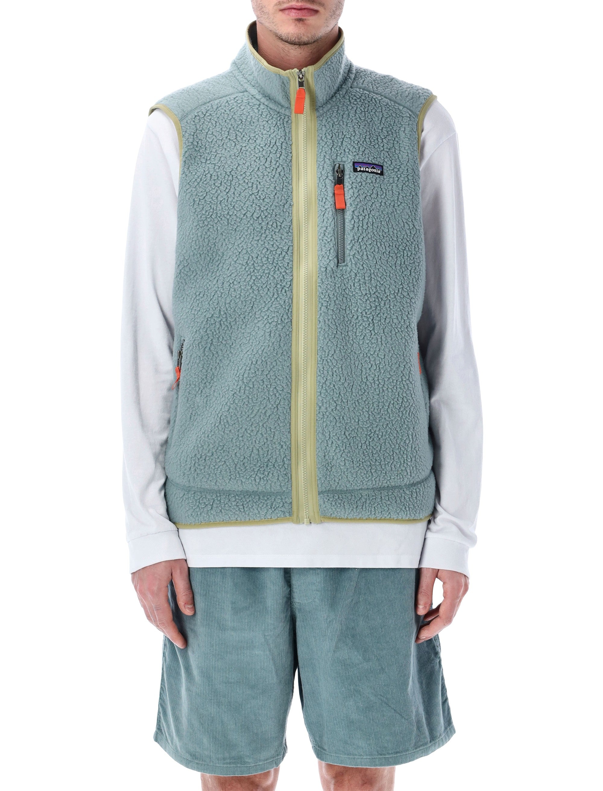 Patagonia Retro Pile fleece vest Blu Sage Recycled Polyester