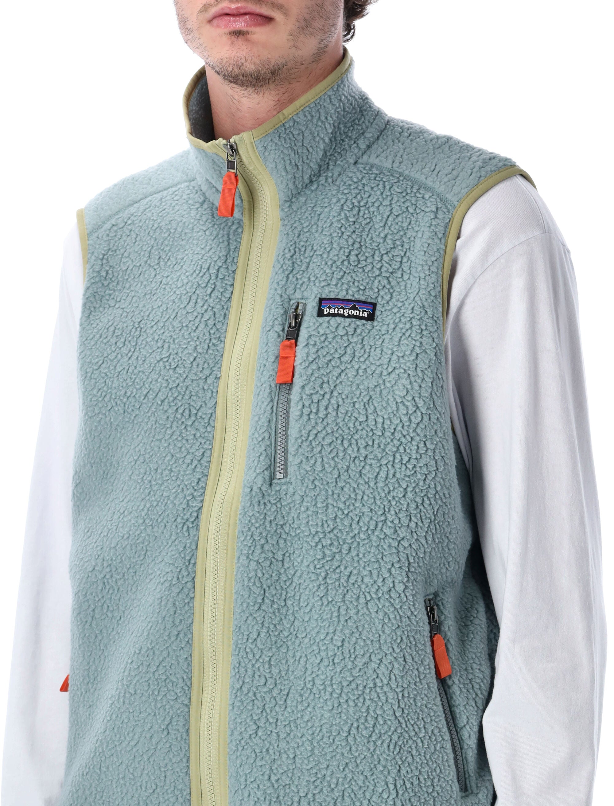 Patagonia Retro Pile fleece vest Blu Sage Recycled Polyester