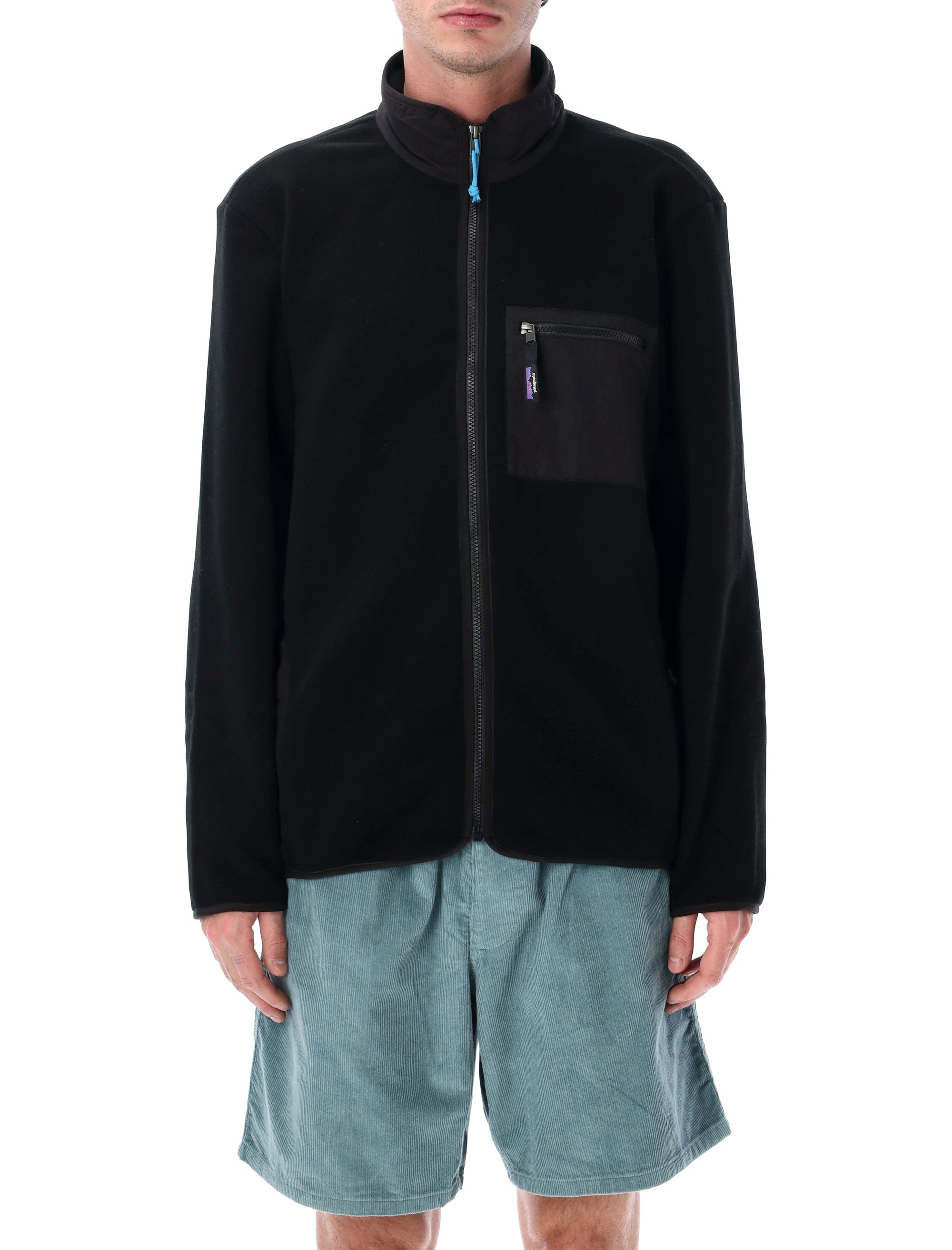 Patagonia Synchilla® Fleece Full-Zip Jacket Black Recycled Polyester