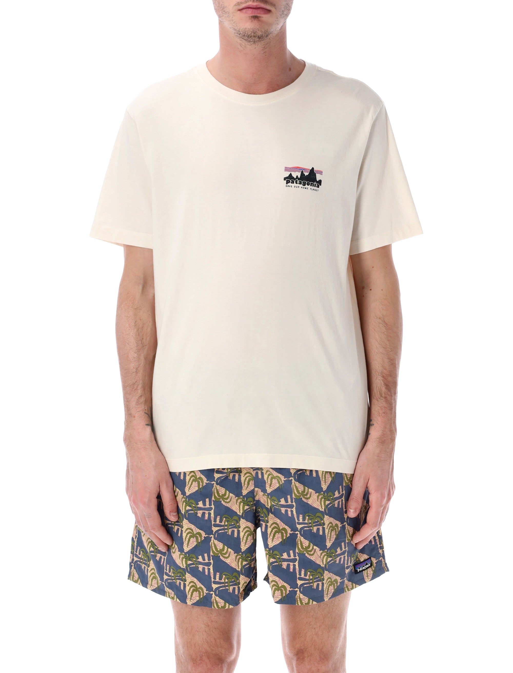 Patagonia 73 Skyline cotton t-shirt Natural Organic Tshirt