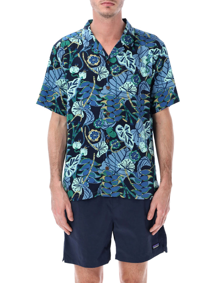 Patagonia Tidal Threads shirt Navy Lyocell