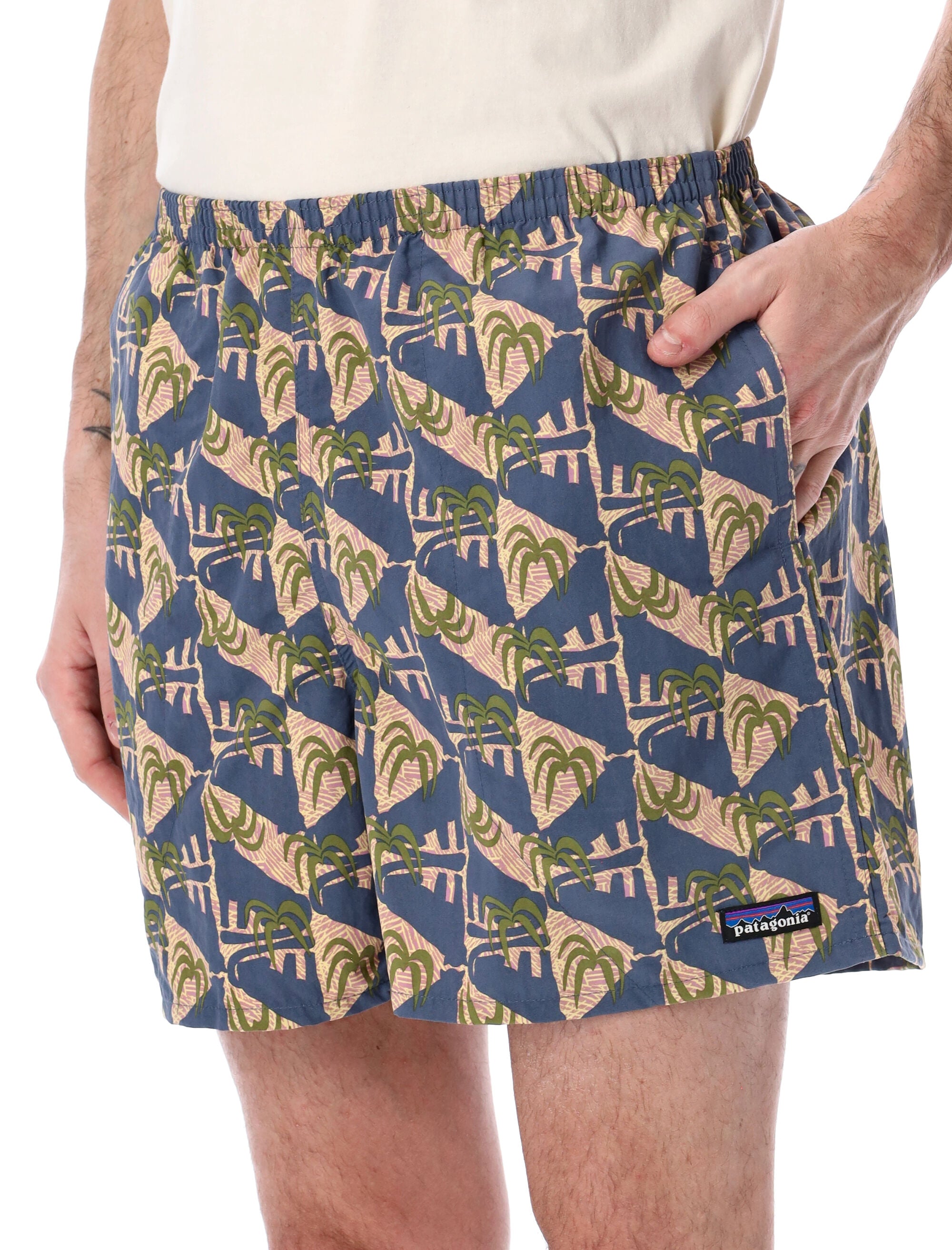 Patagonia Baggies 5 recycled swim shorts Jaguar Nylon Lining Swimwear
